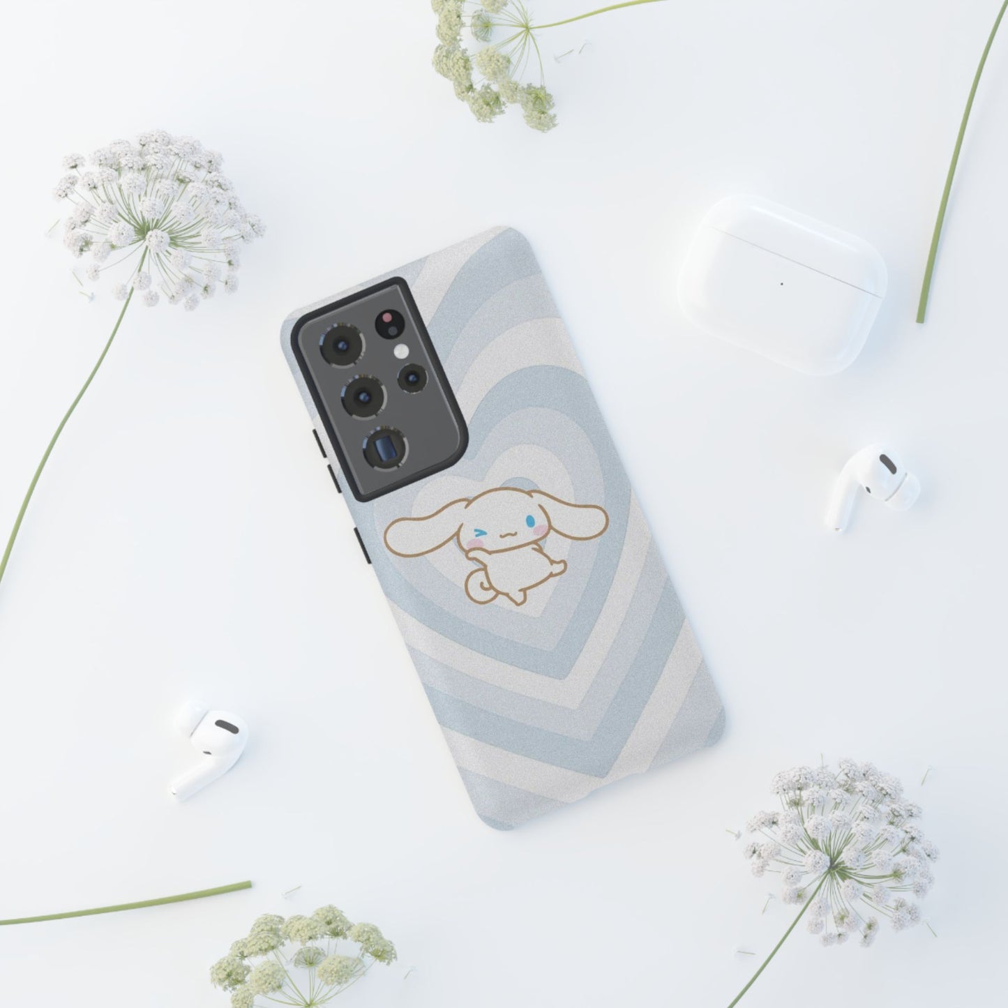 Cinnamoroll Heart Ring Phone Case