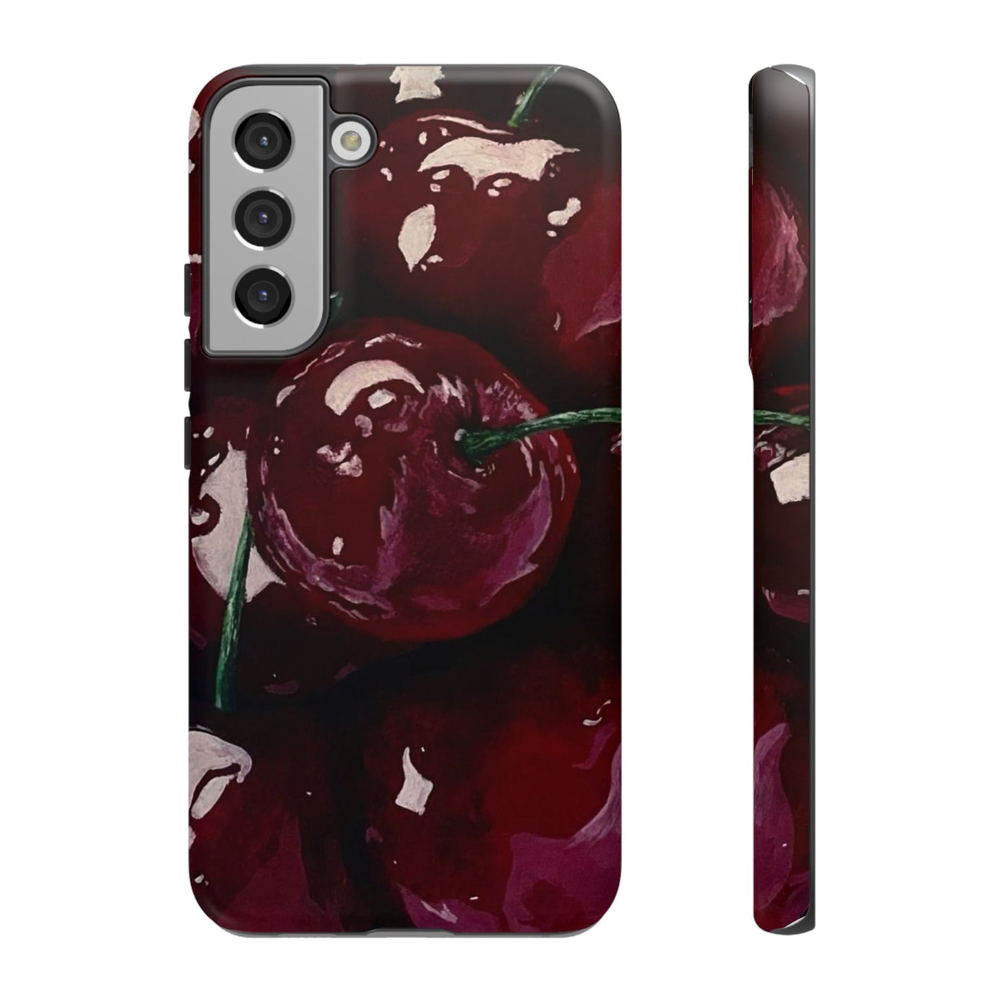 Cherry Painting iPhone Case