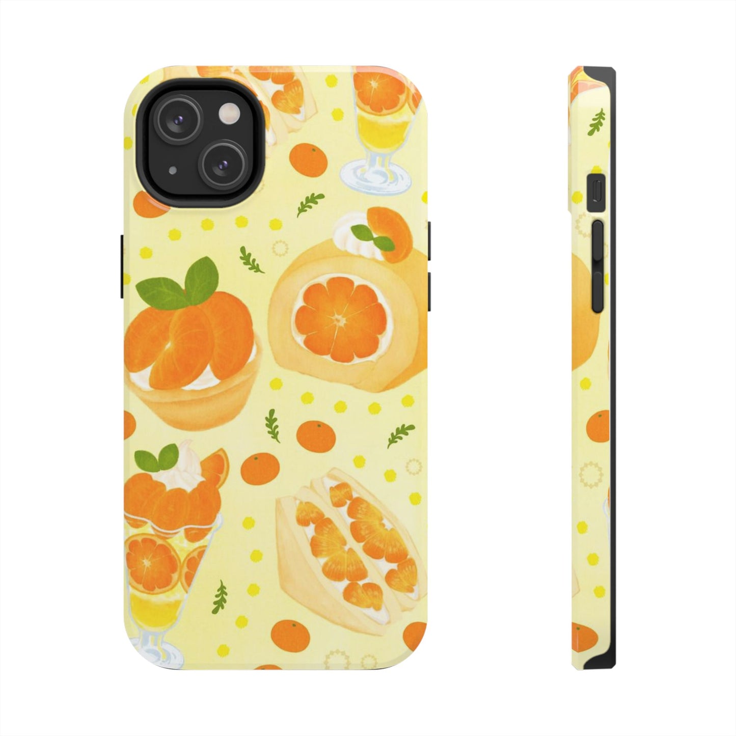 Orange Pop iPhone Case