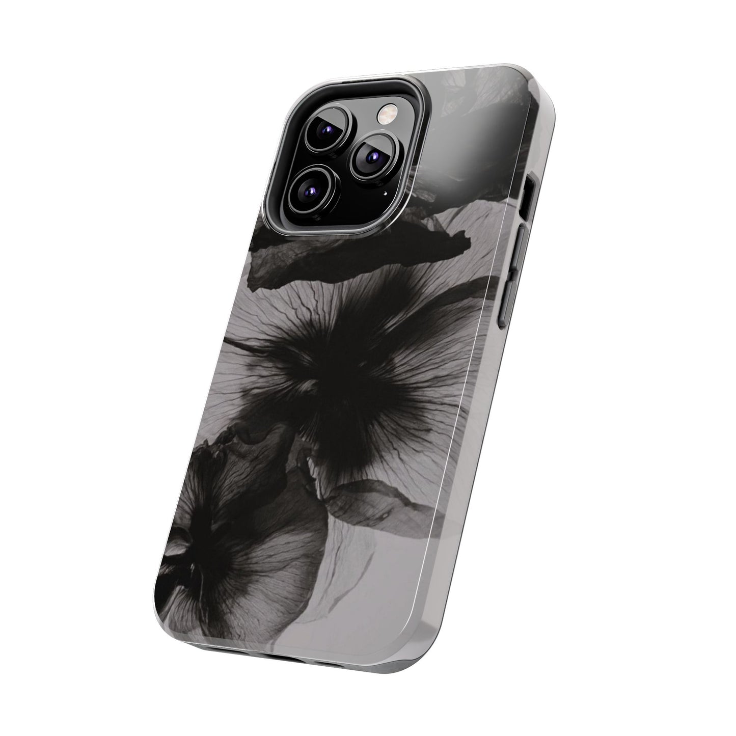 Black & White Floral iPhone Case