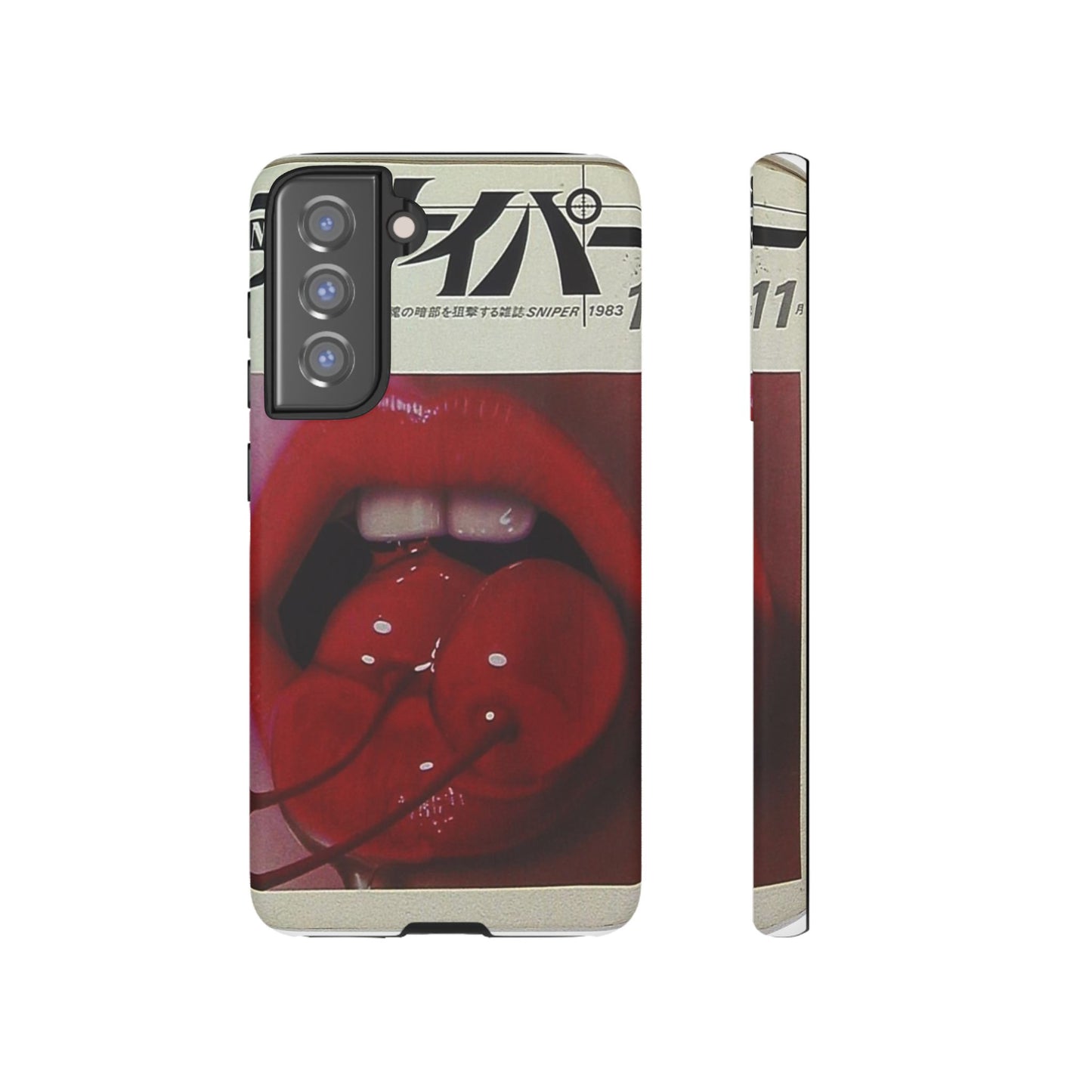 Cherry Lips iPhone Case