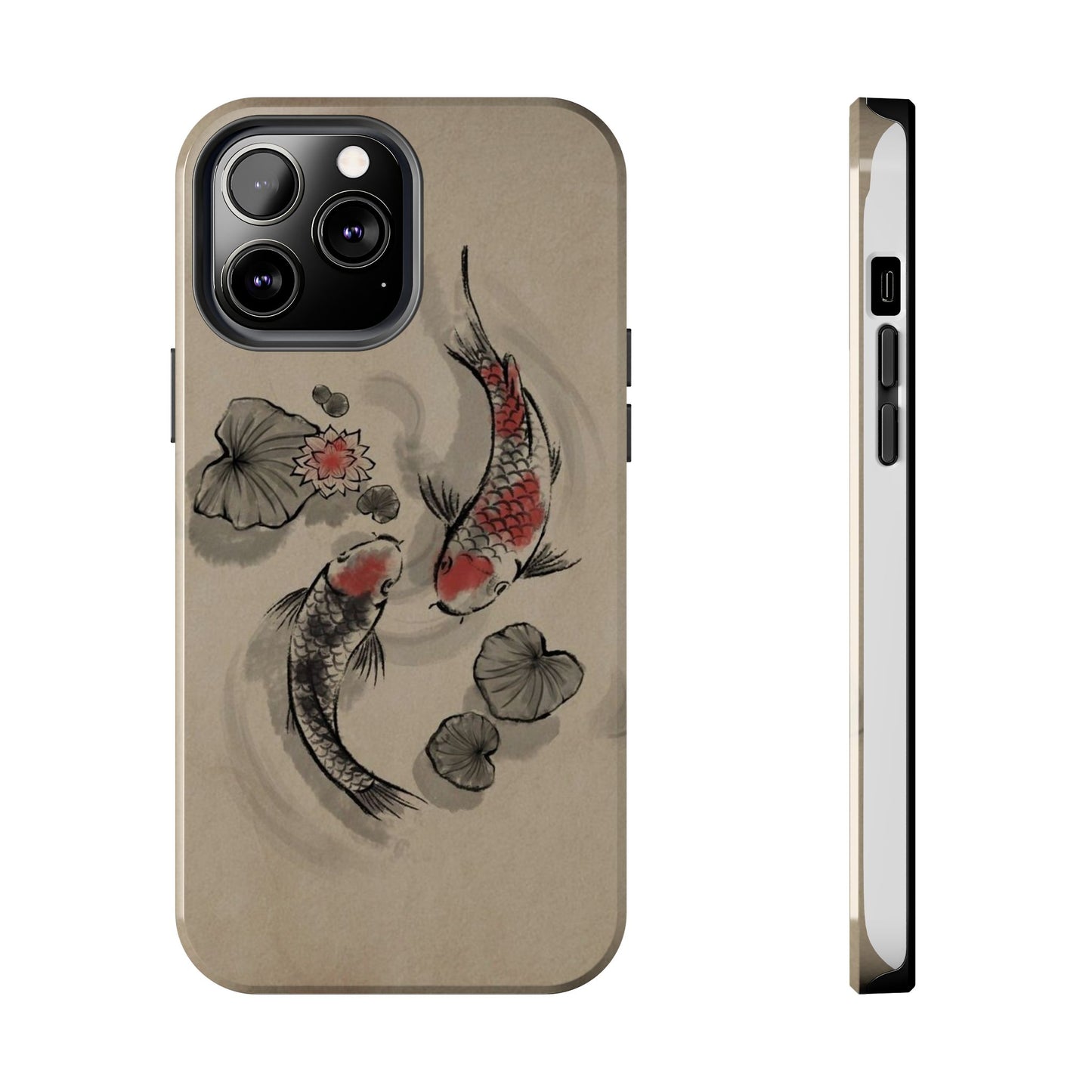 Vintage Koi iPhone Case