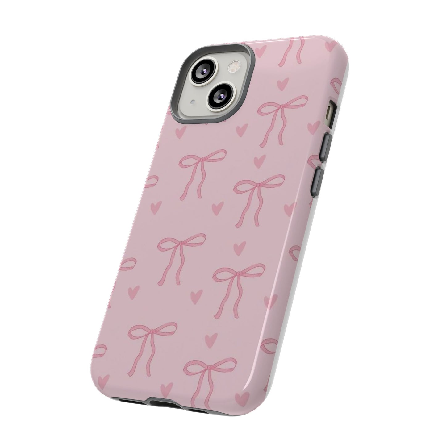 Bows and Hearts iPhone Case