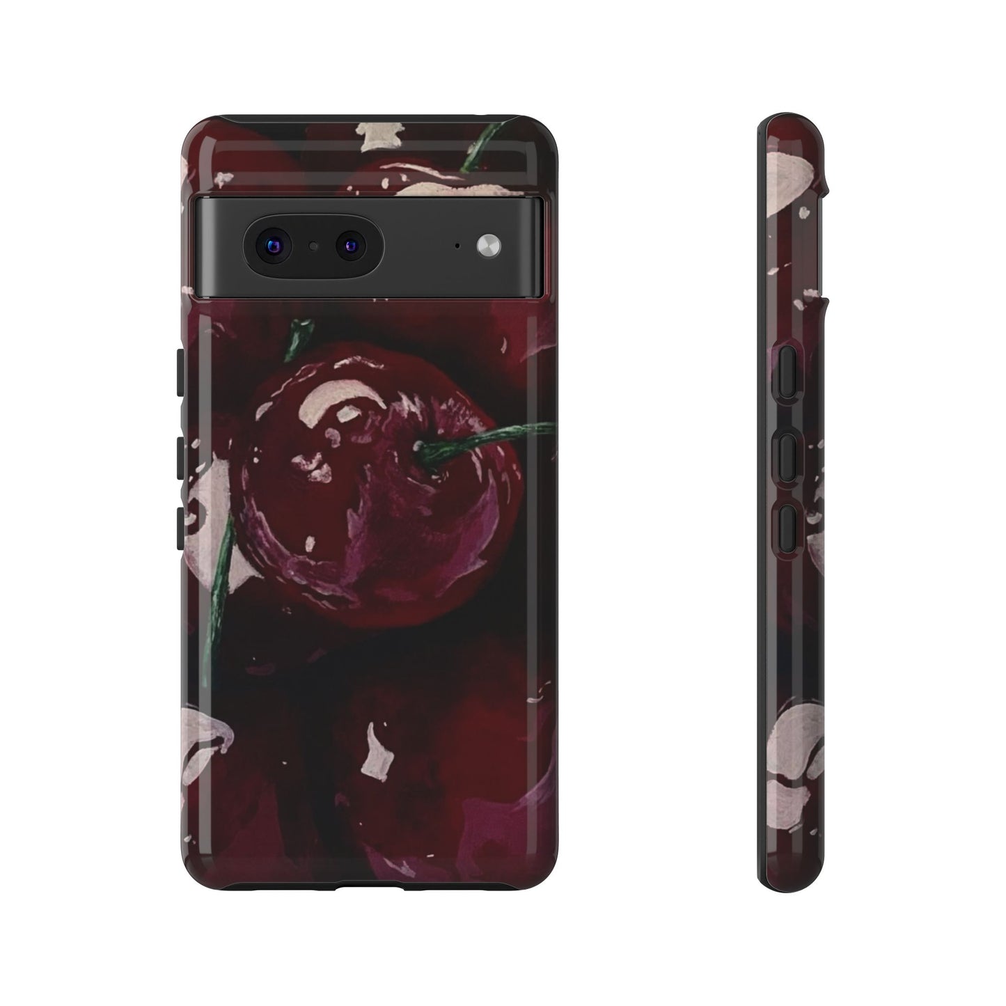 Cherry Painting iPhone Case