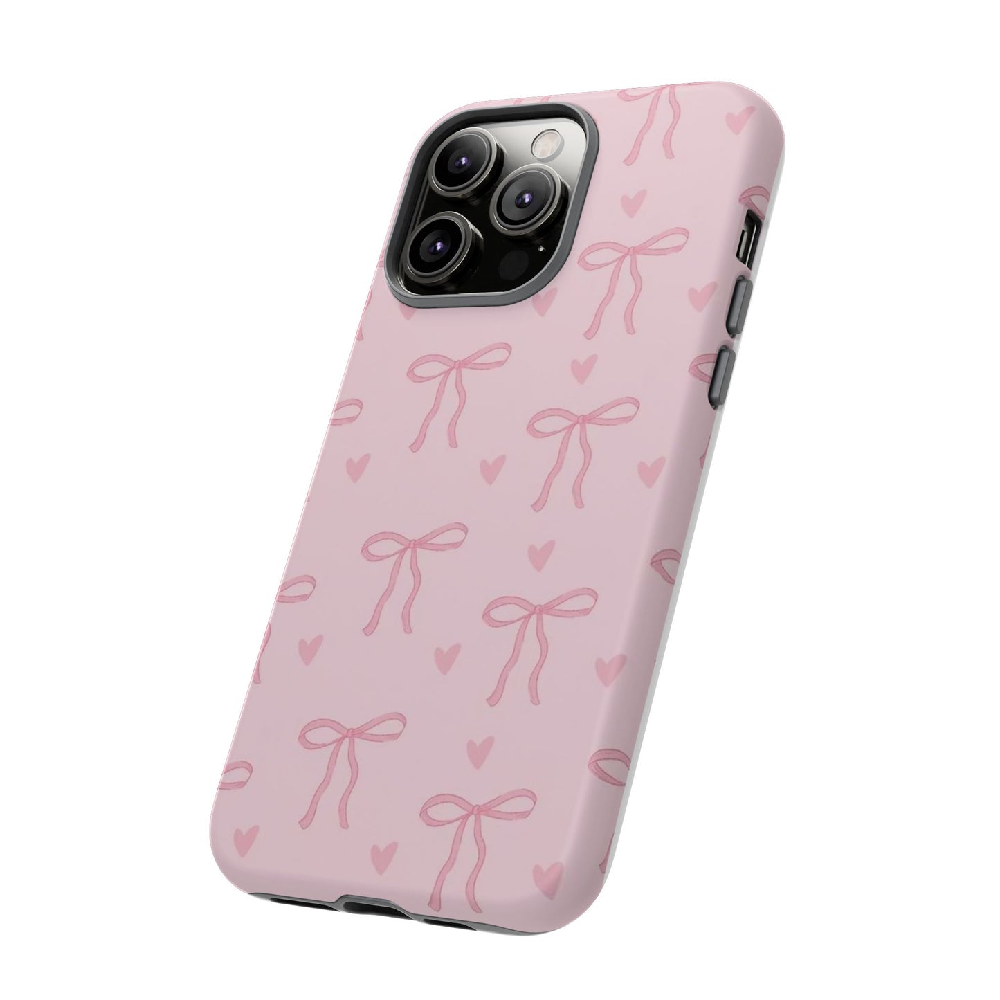 Bows and Hearts iPhone Case