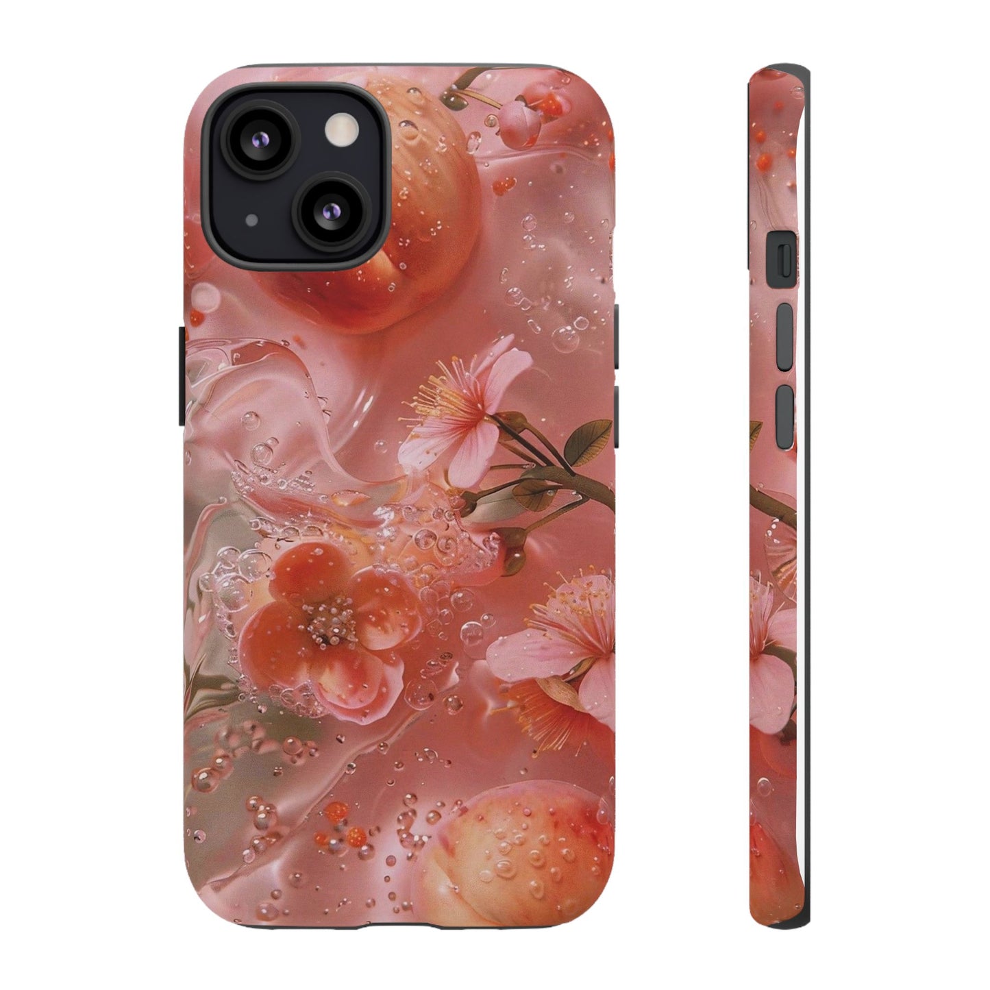 Peach Lily  iPhone Case