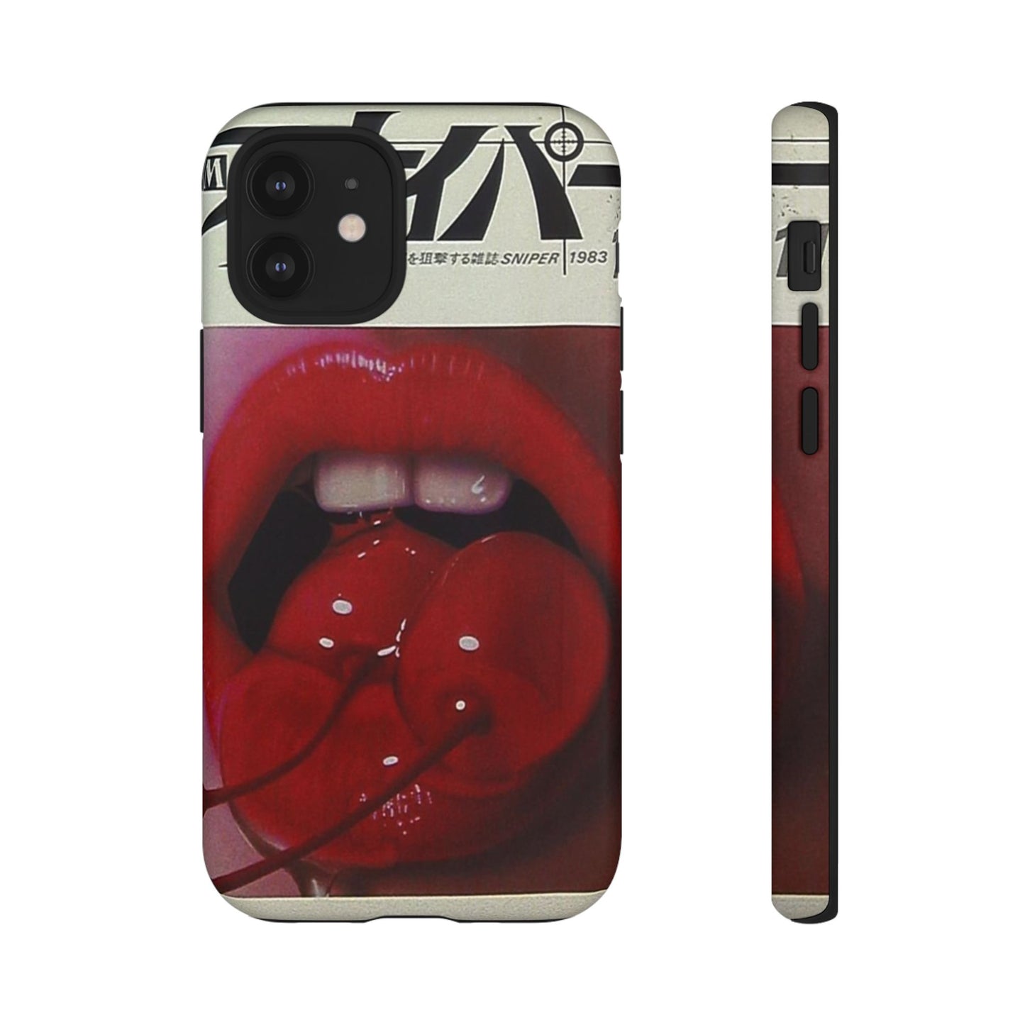 Cherry Lips iPhone Case