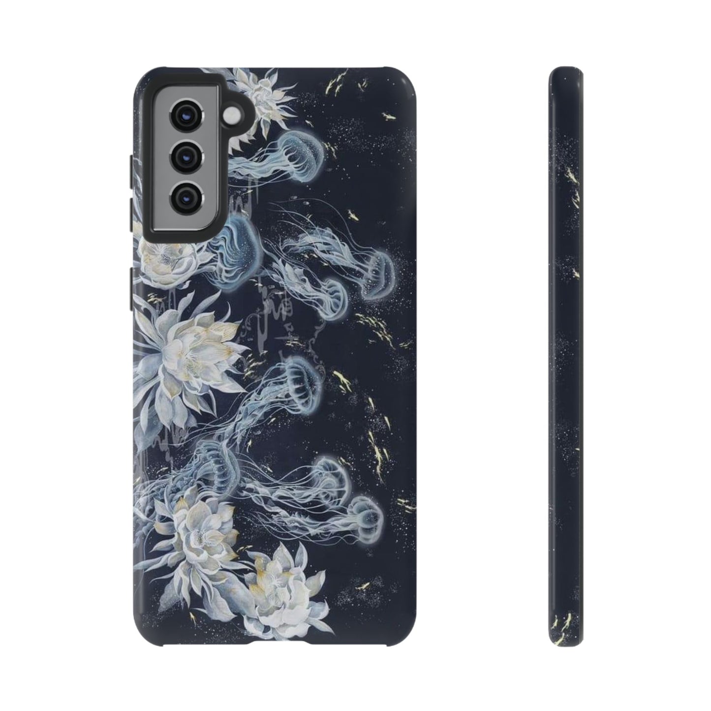 Jellyfish & Lily iPhone Case