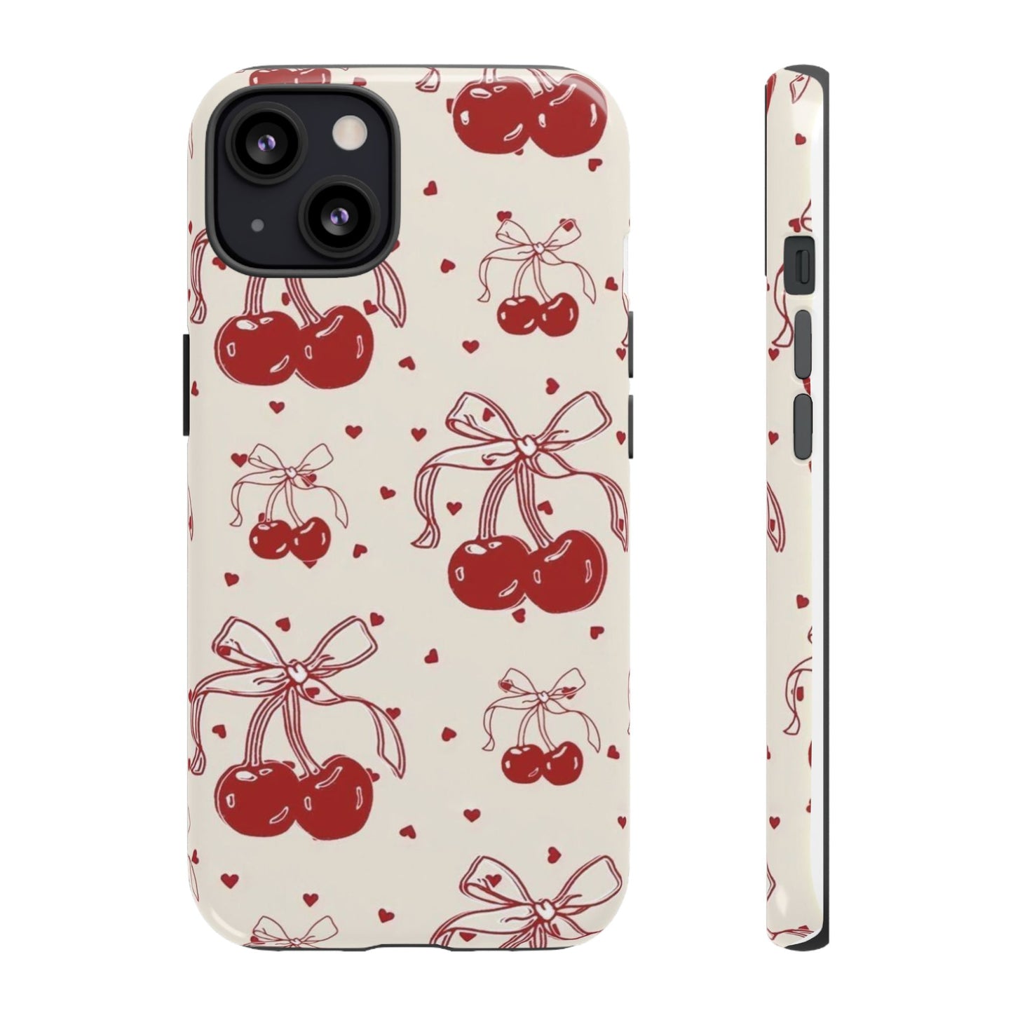 Cherry Bows iPhone Case