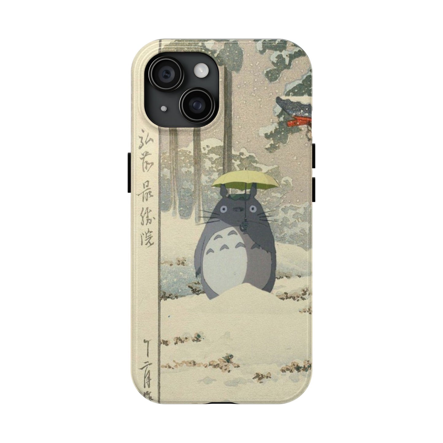 Totoro Snow iPhone Case