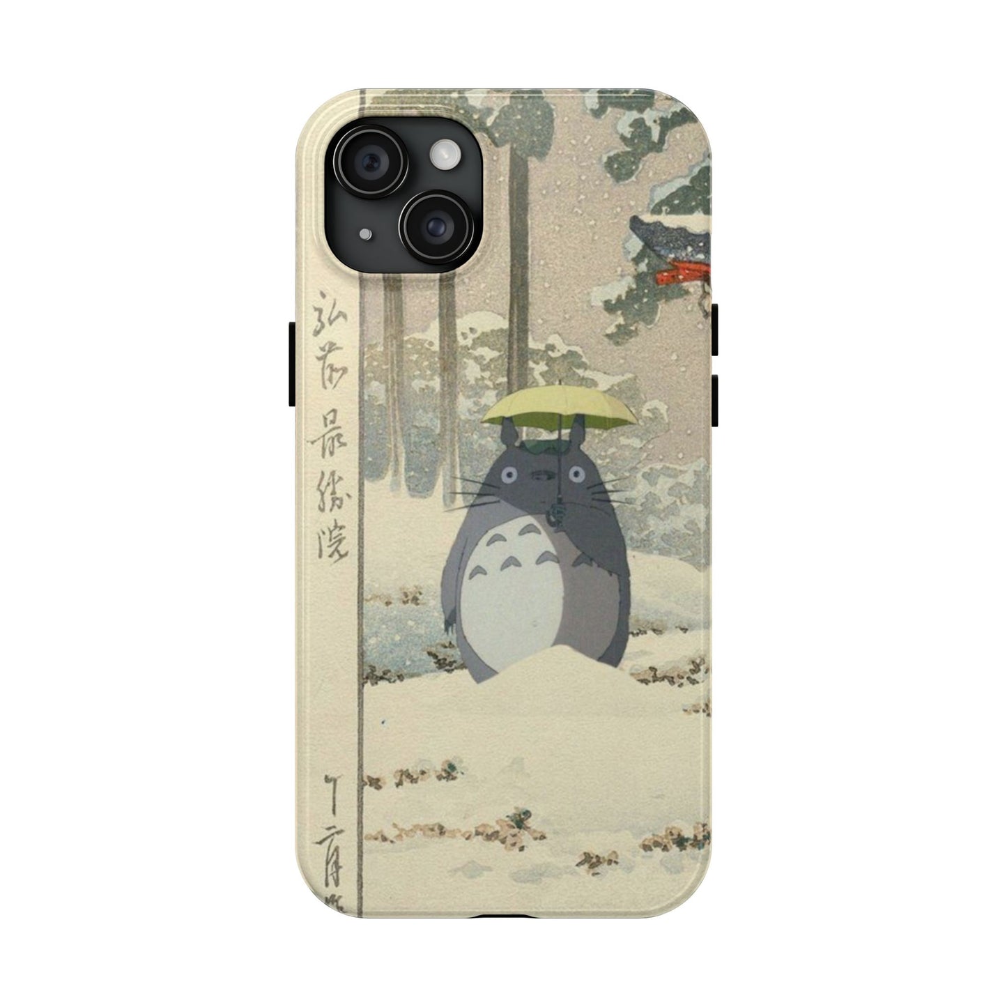 Totoro Snow iPhone Case