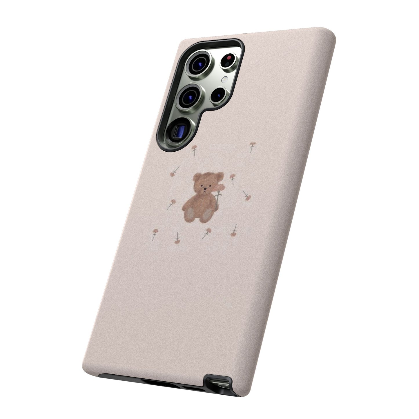 Teddy Floral iPhone Case