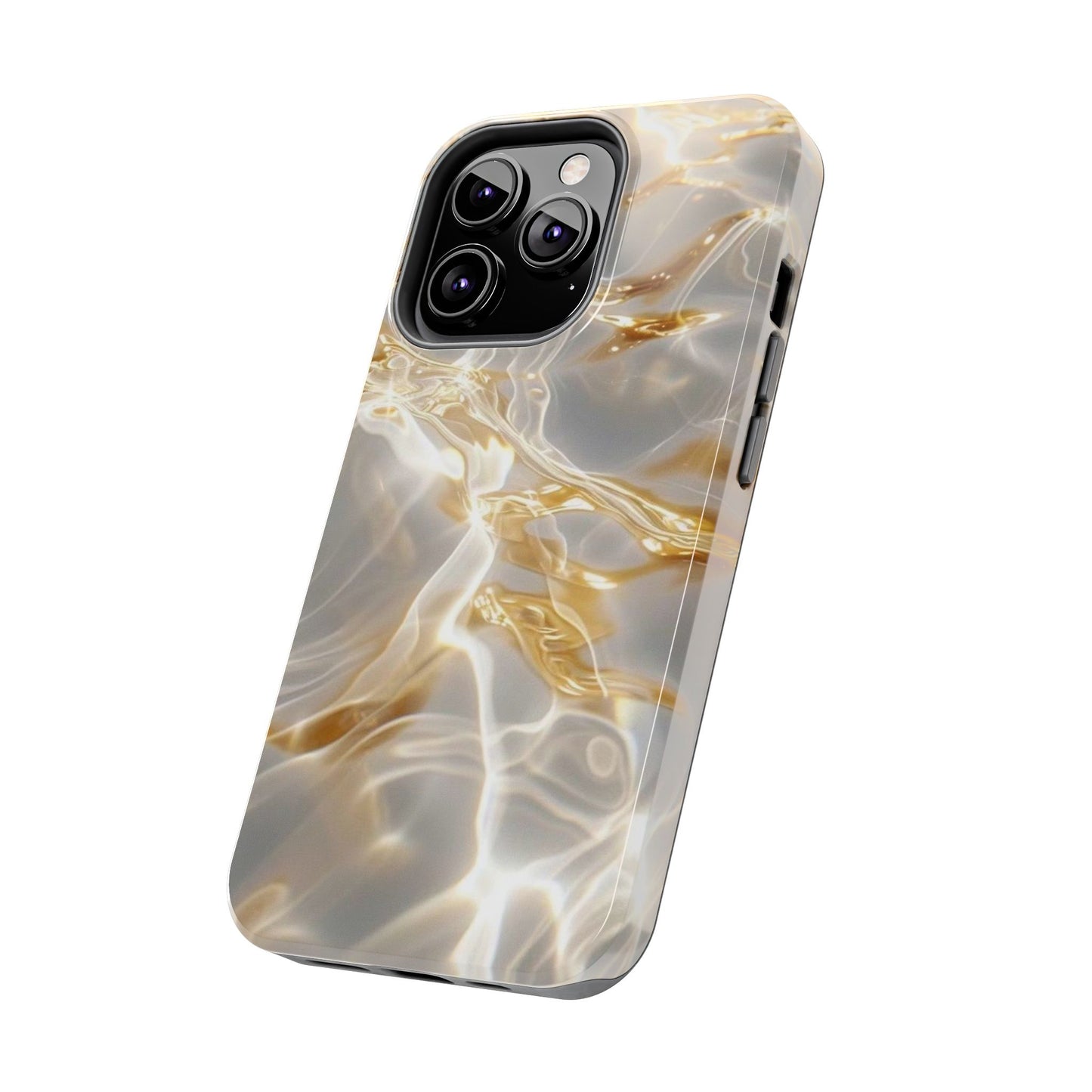 Golden Wave iPhone Case