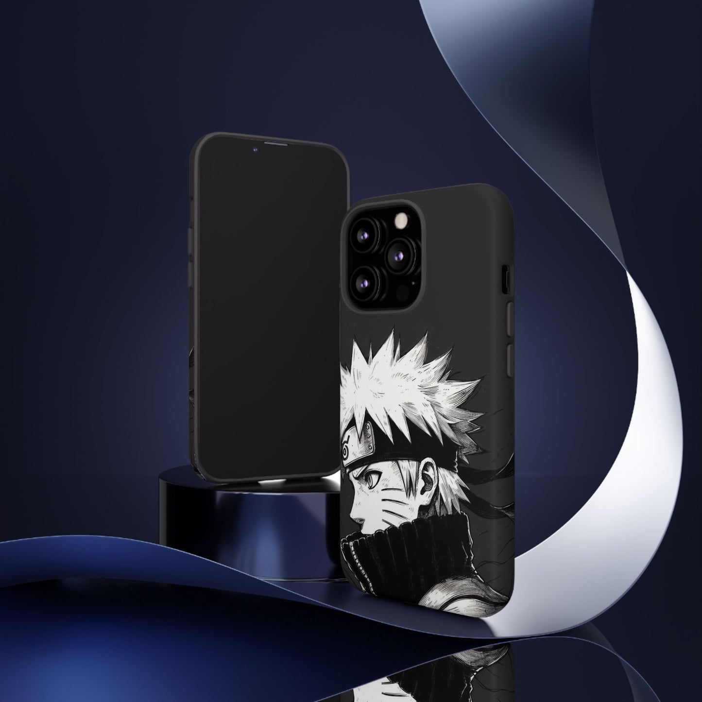 Black Naruto Clipart Phone Case