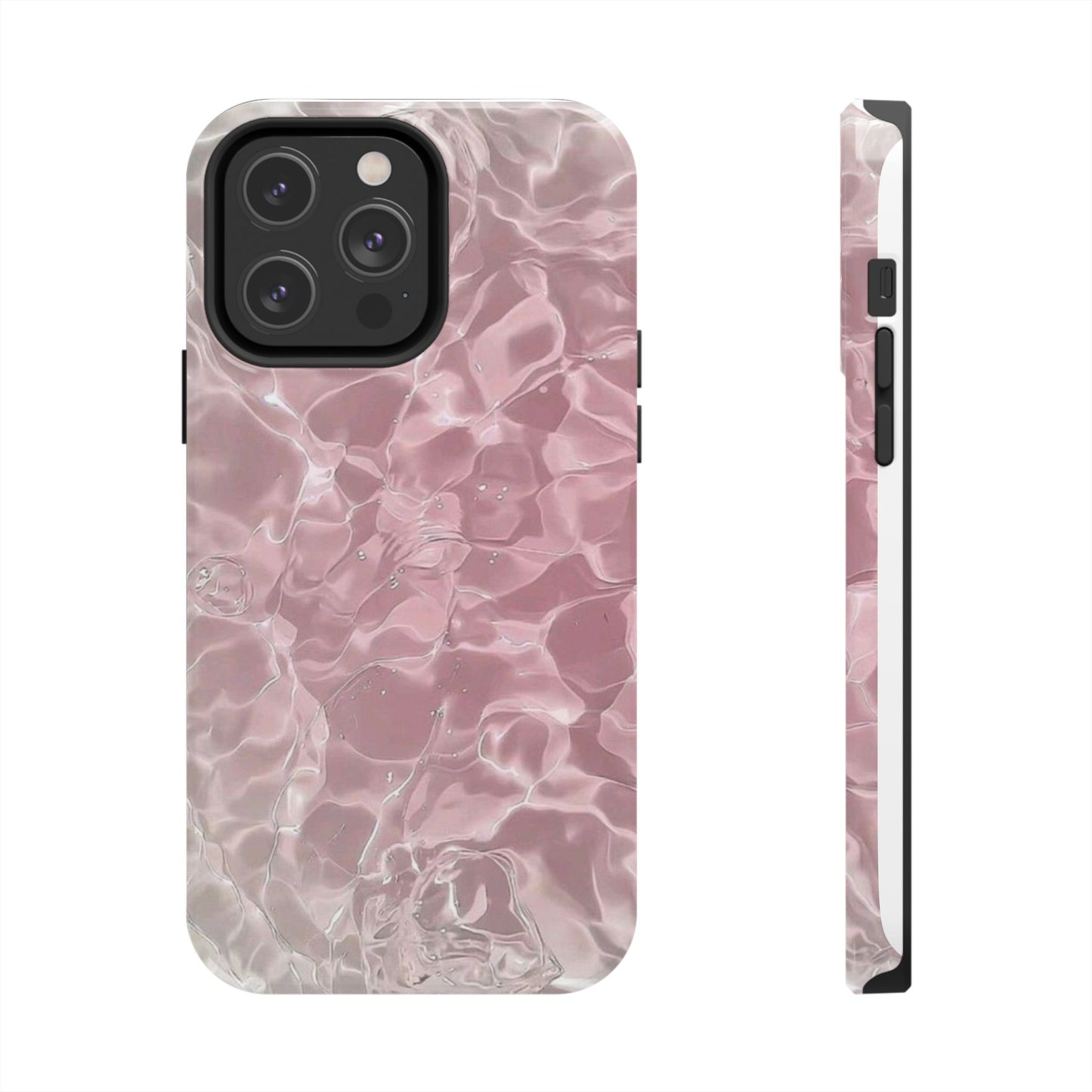 Pink Waves iPhone Case