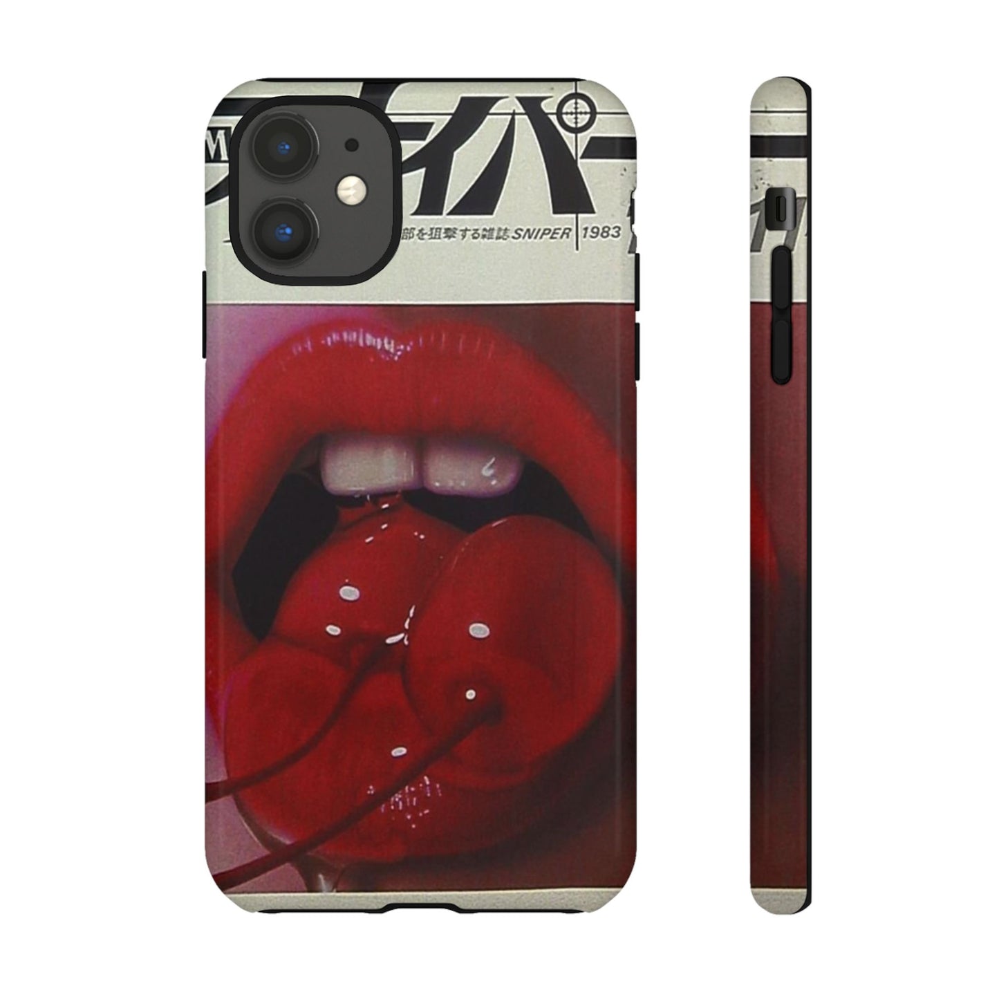 Cherry Lips iPhone Case