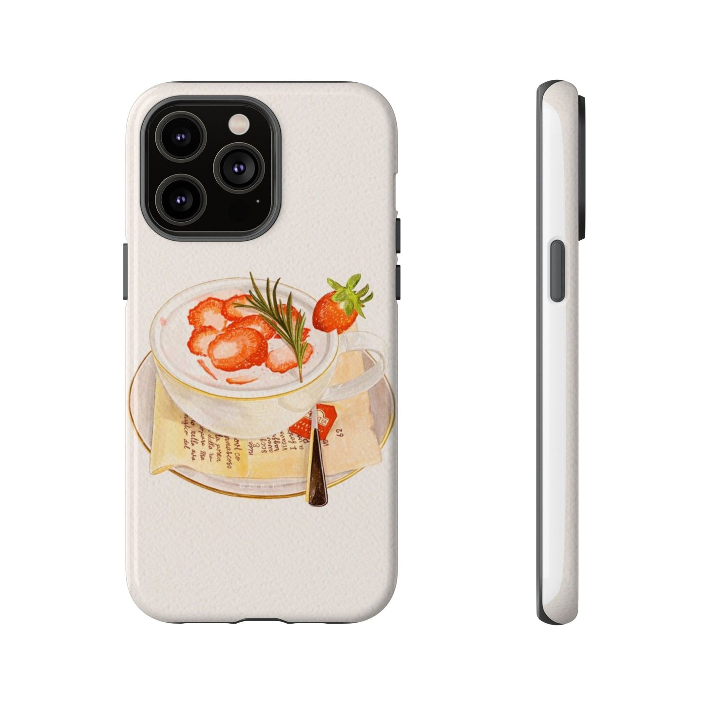 Strawberry Cream iPhone Case