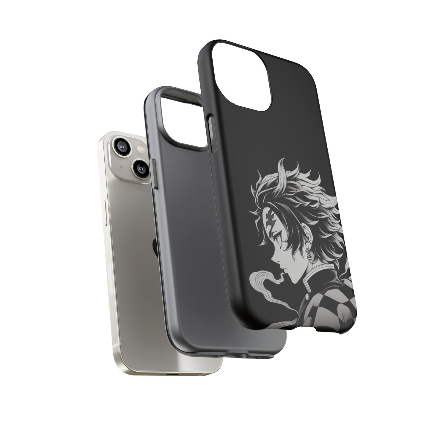 Black Kamado Tanjiro Phone Case