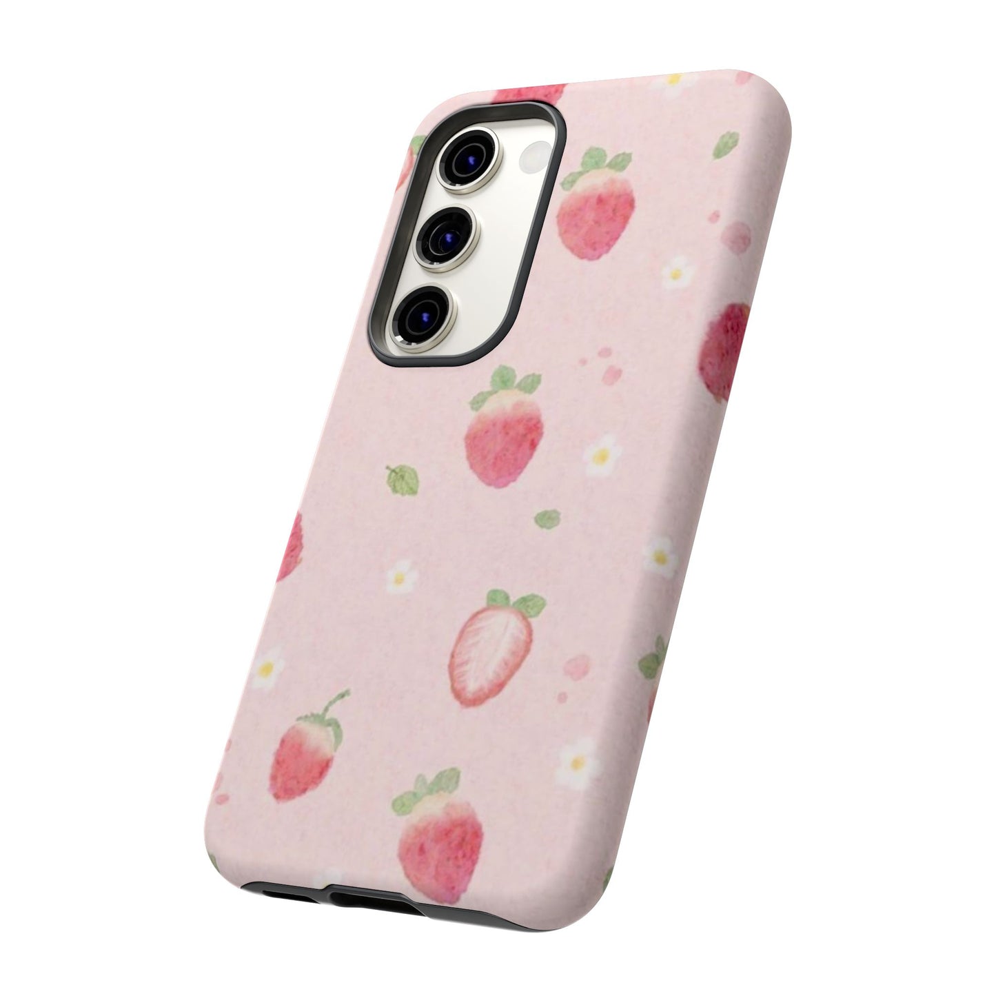 Strawberry Daisy iPhone Case