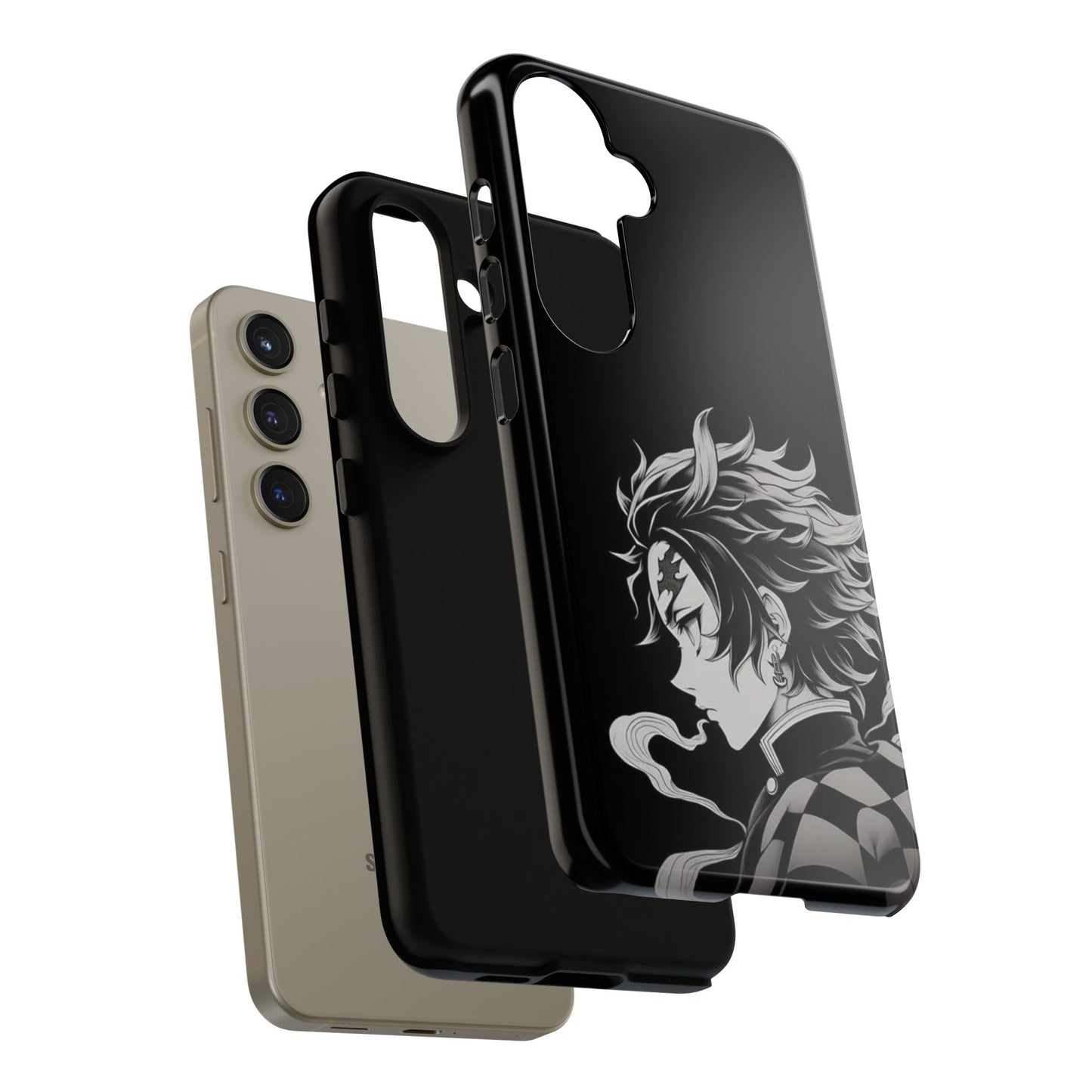 Black Kamado Tanjiro Phone Case