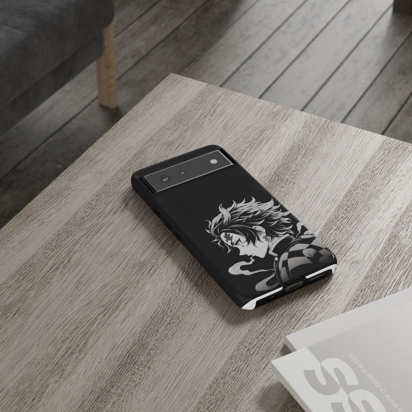 Black Kamado Tanjiro Phone Case