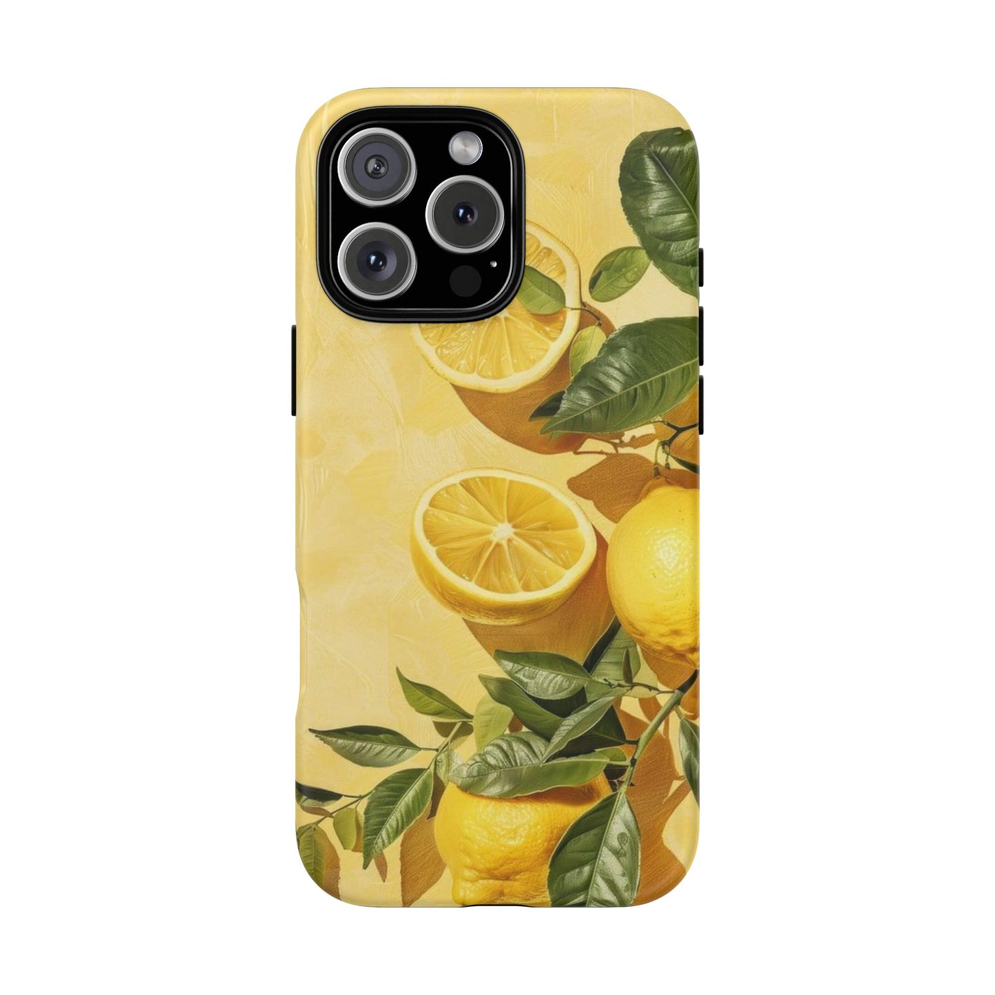 Lemon Wall iPhone Case