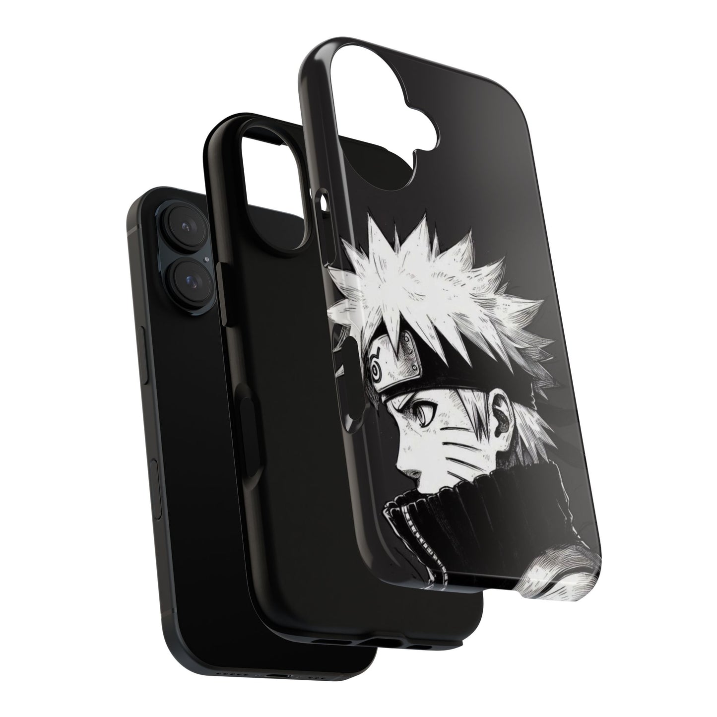 Black Naruto Clipart Phone Case