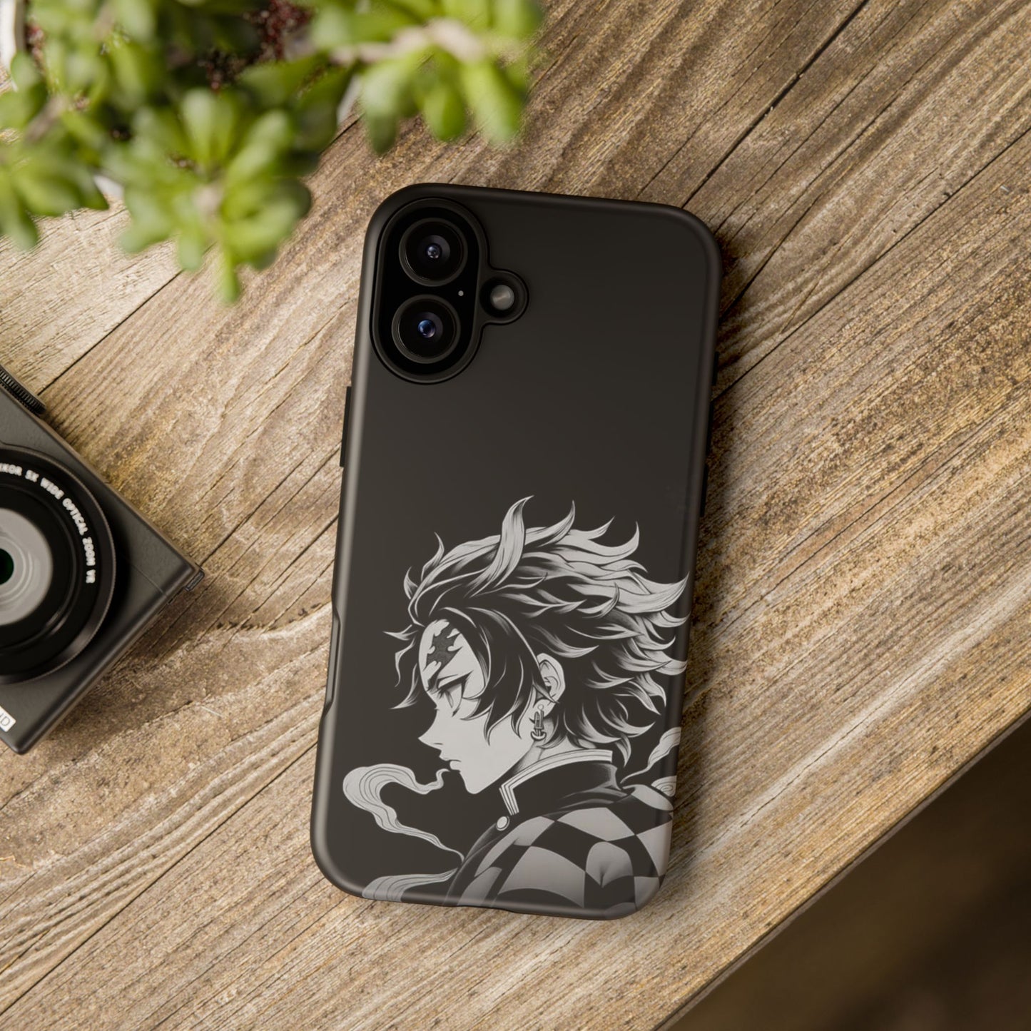 Black Kamado Tanjiro Phone Case