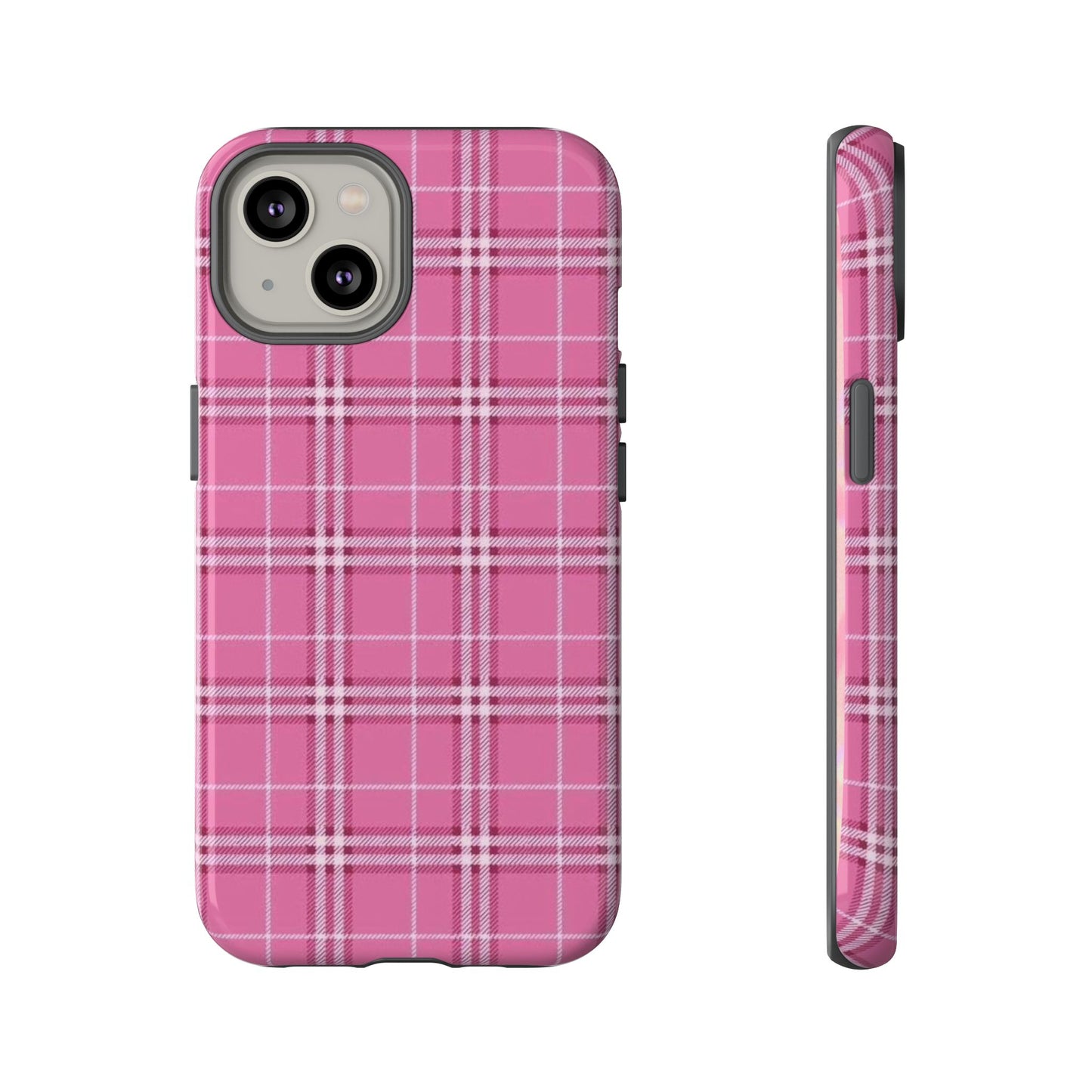 Pink Flannel iPhone Case