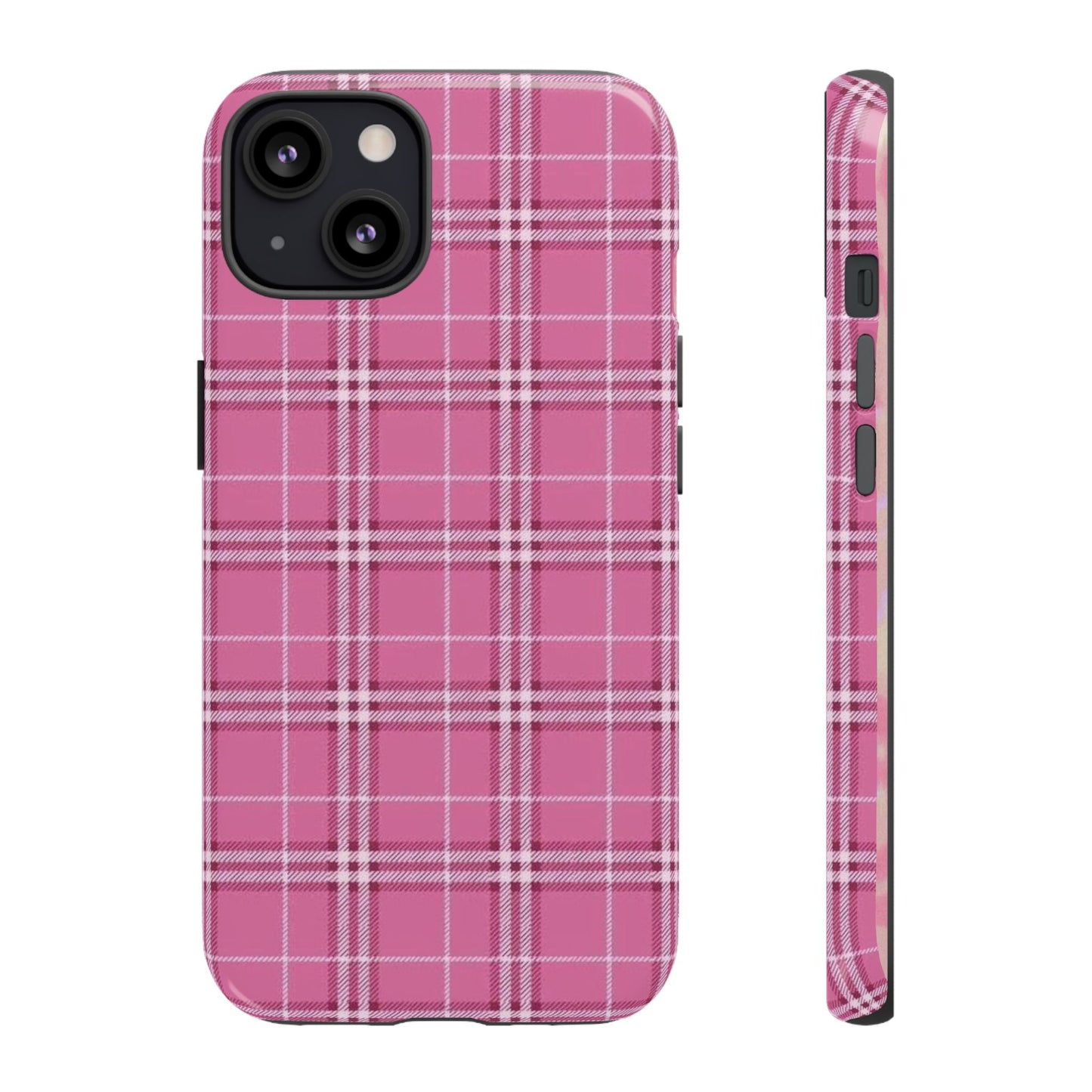 Pink Flannel iPhone Case