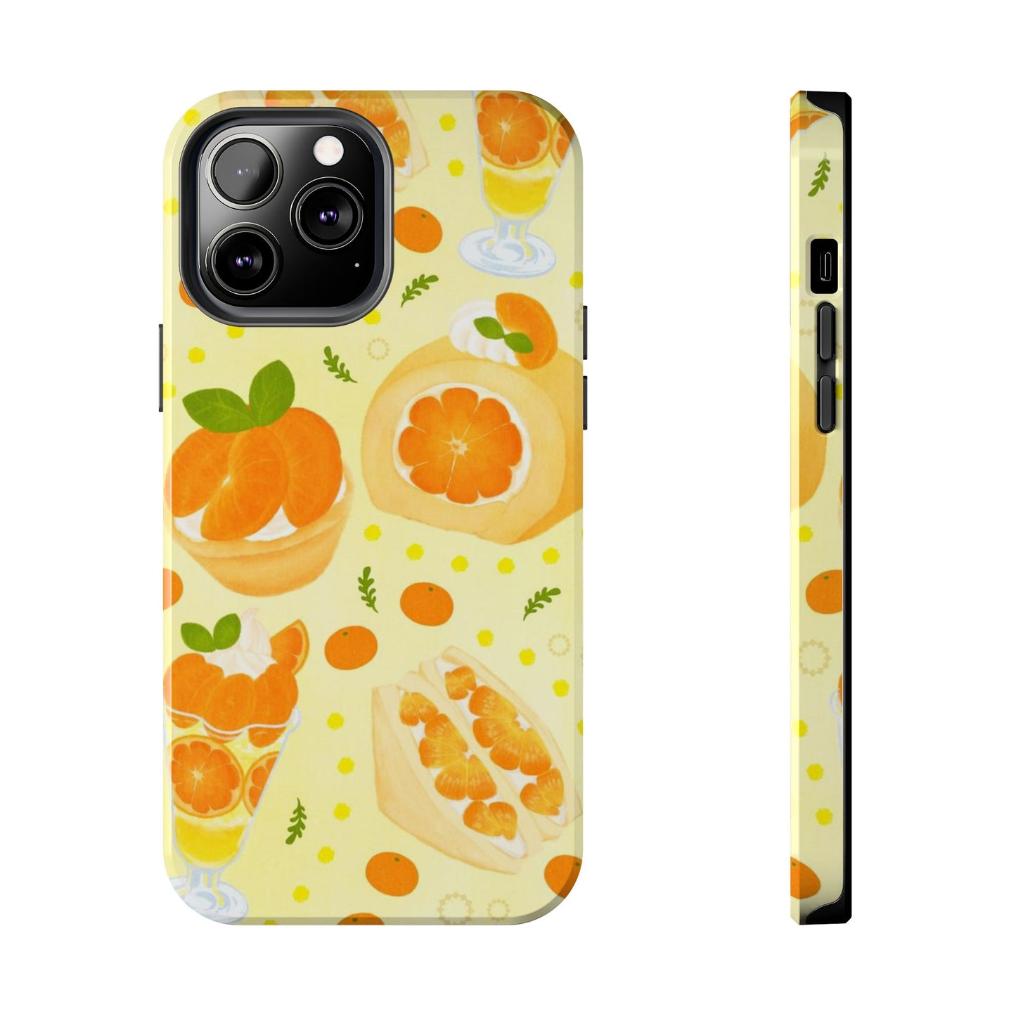 Orange Pop iPhone Case