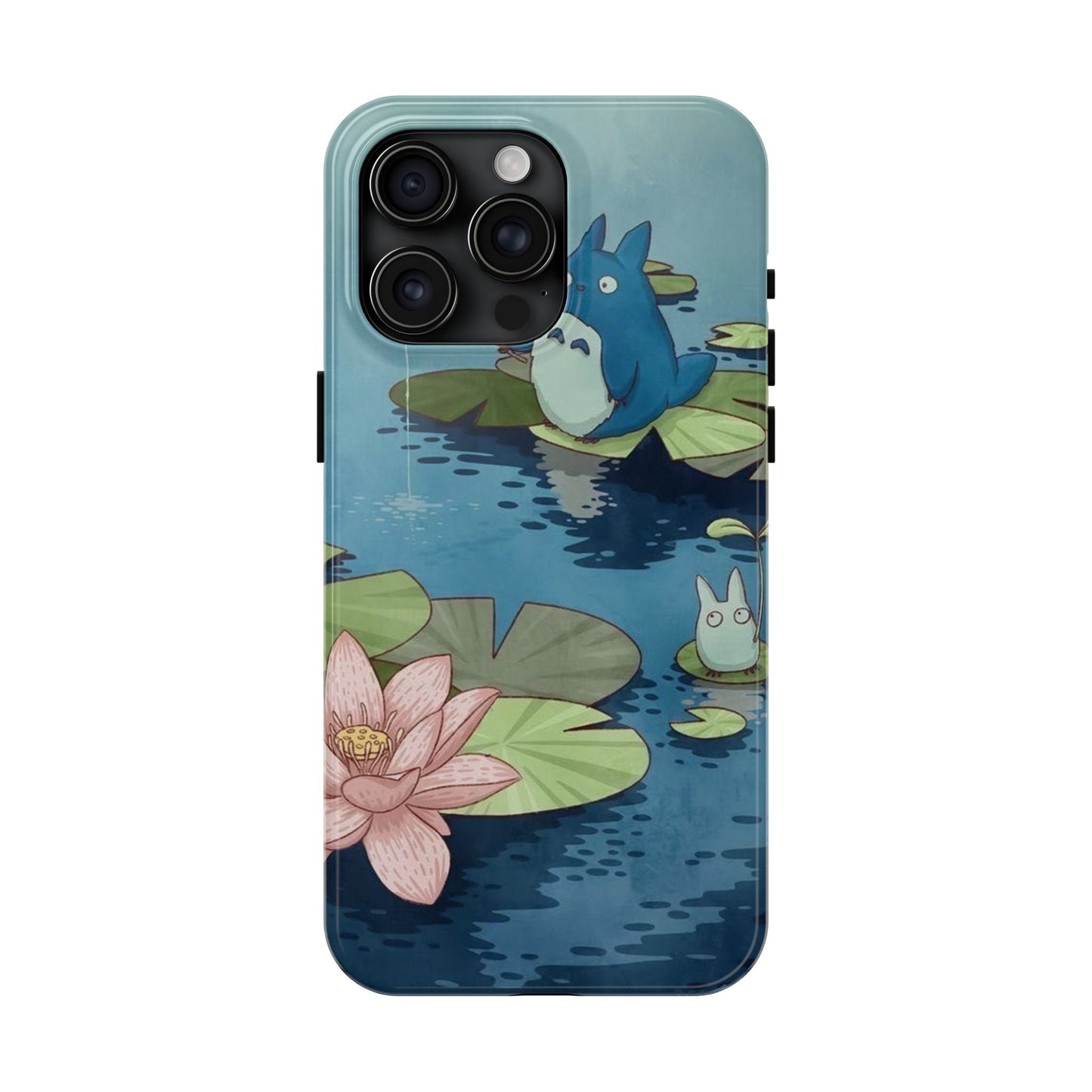 Totoro LilyPad iPhone Case