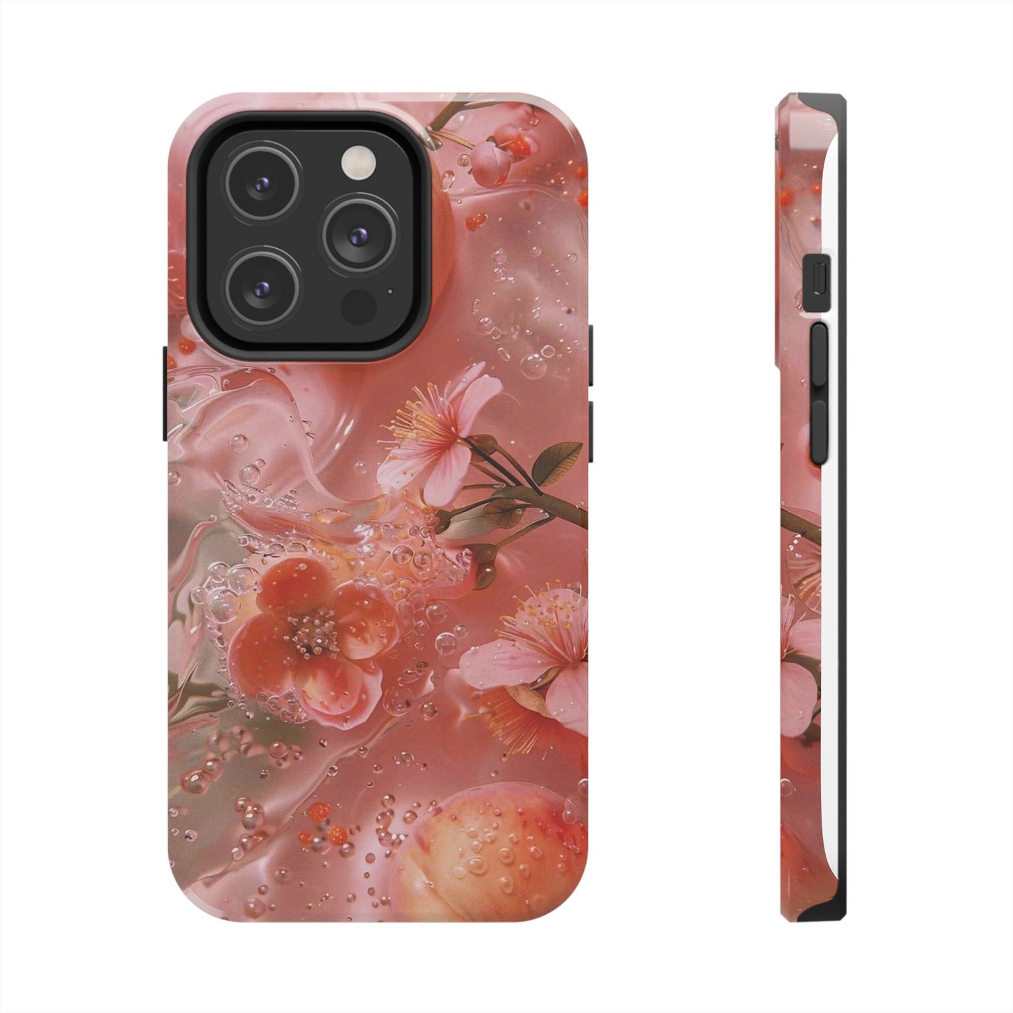 Peach Lily  iPhone Case