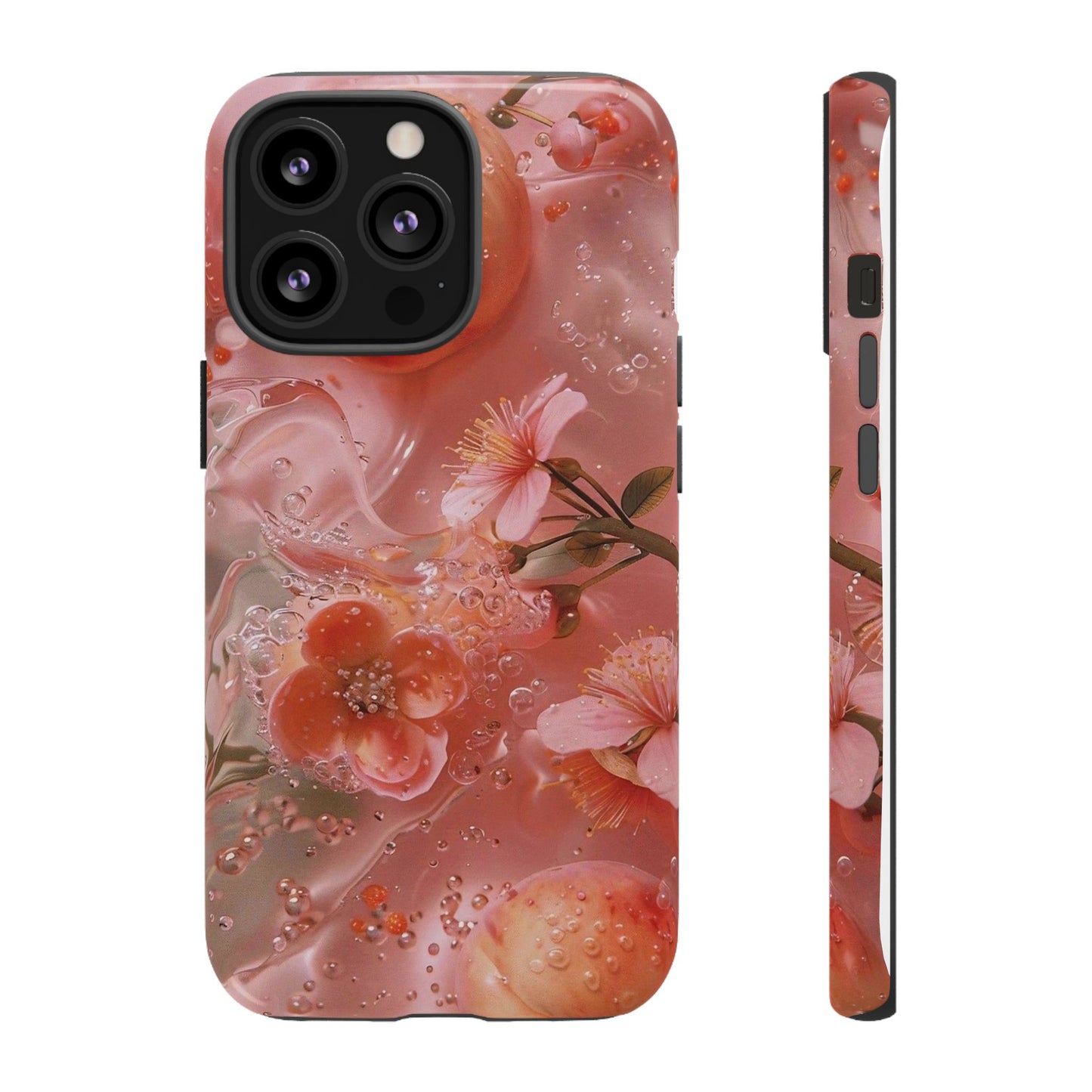 Peach Lily  iPhone Case