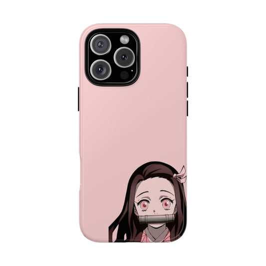 Pink Nezuko Kamado Phone Case