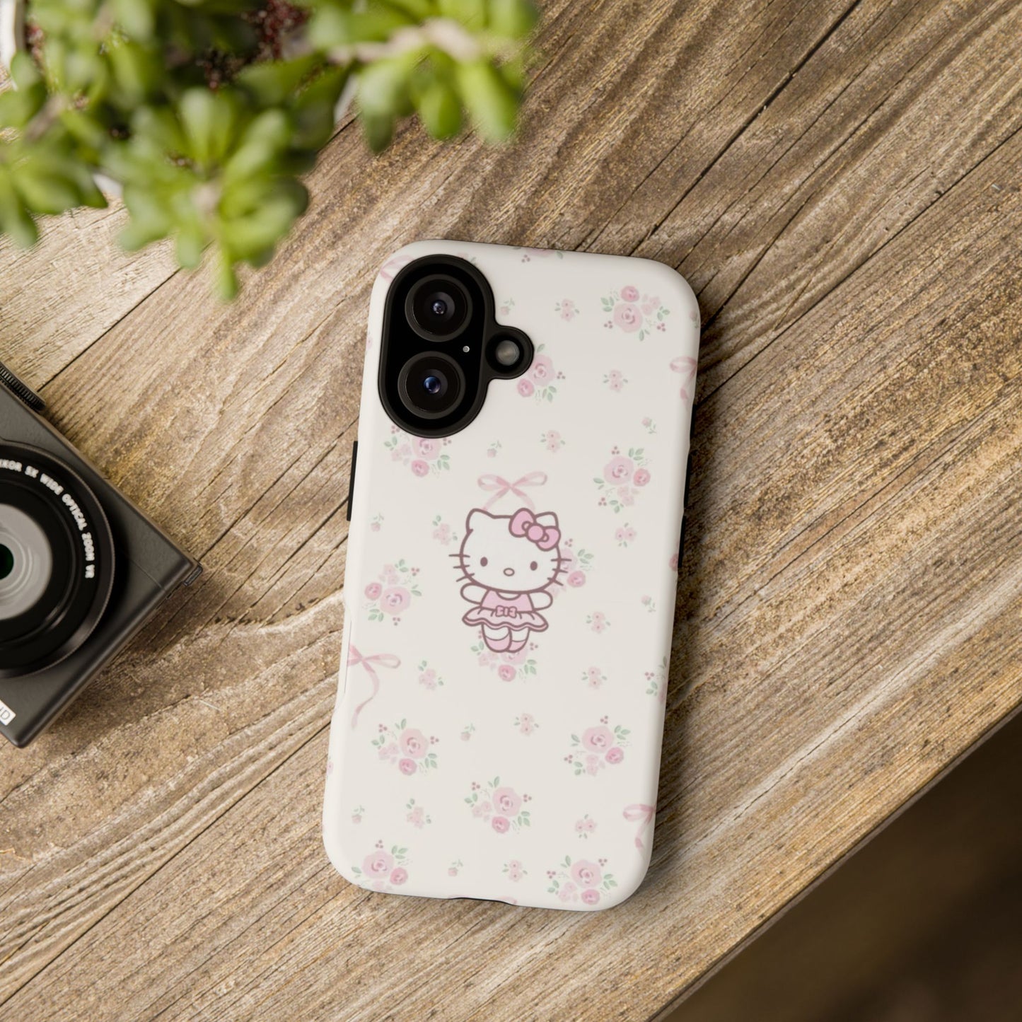 Hello Kitty Flower Wall Phone Case