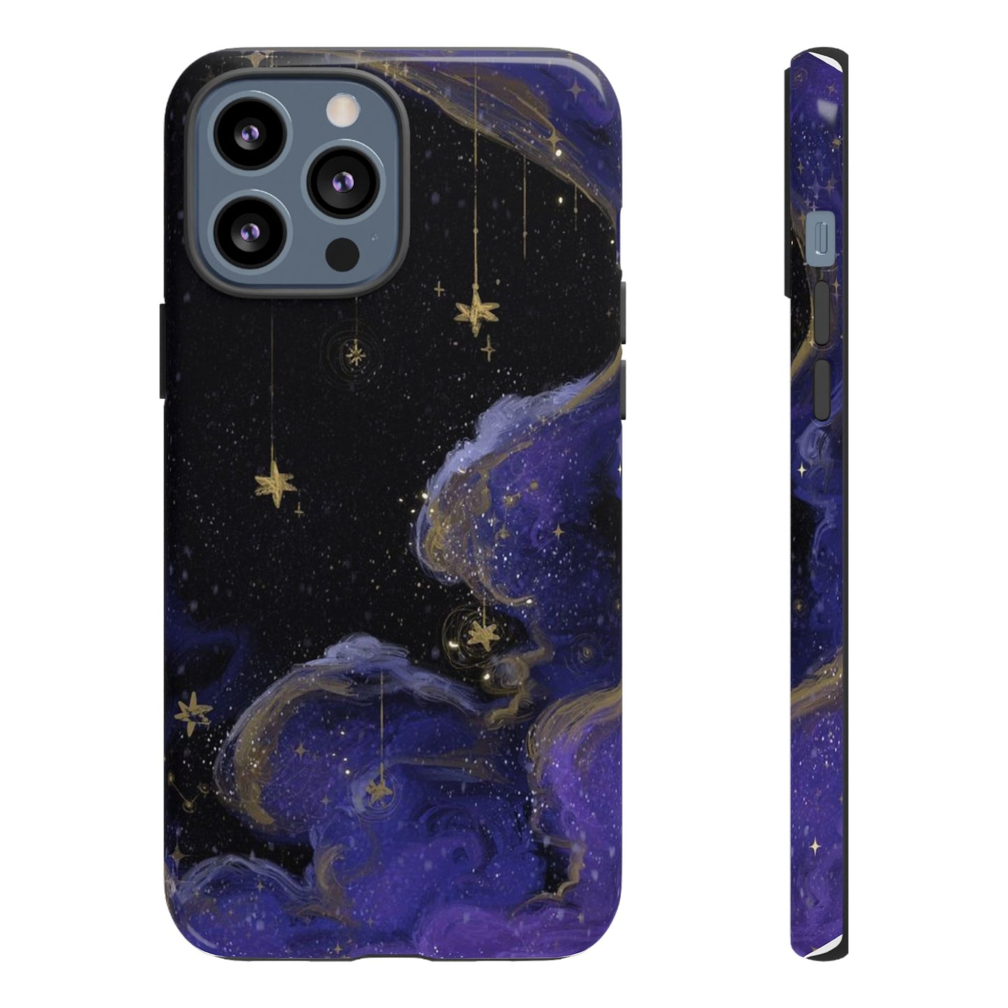 Cloudy Stars iPhone Case