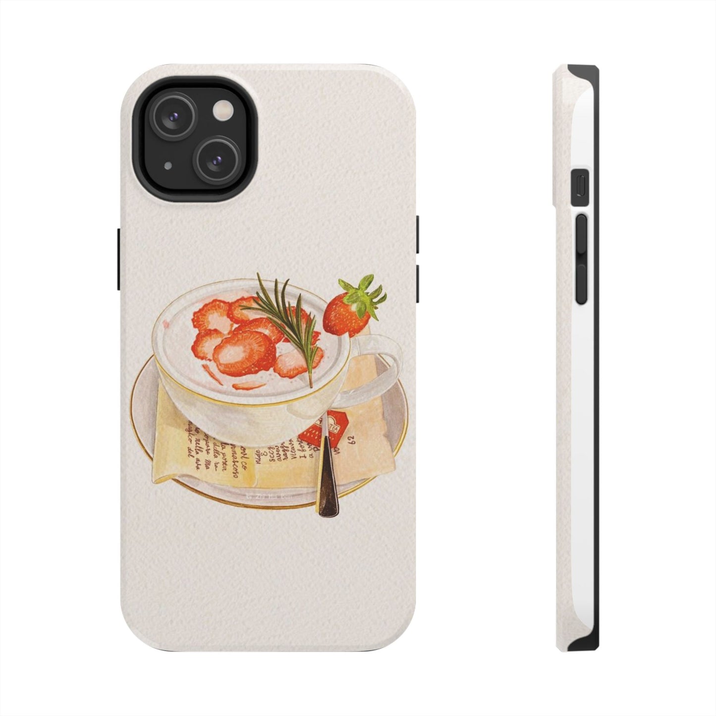 Strawberry Cream iPhone Case