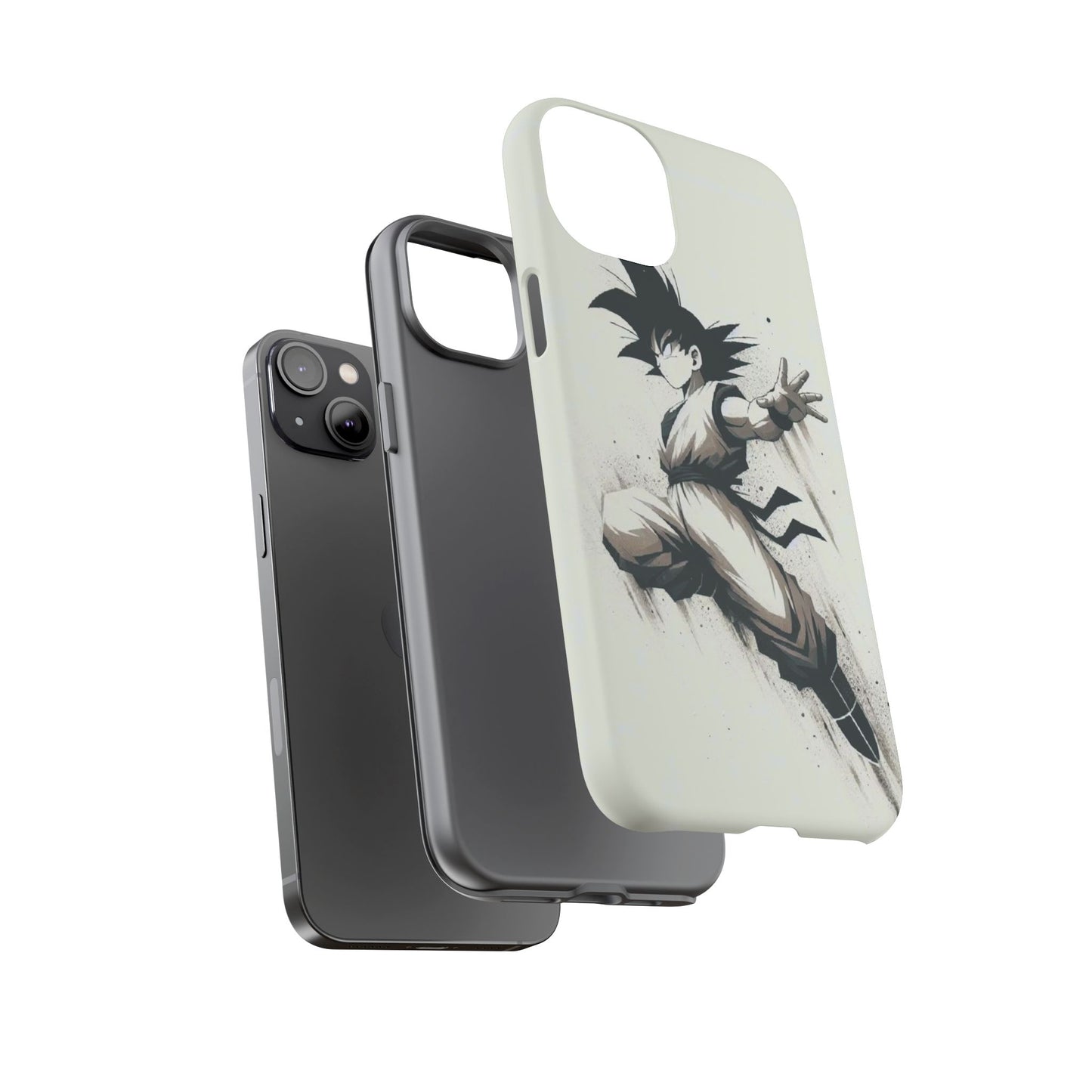 White Goku Clipart Phone Case