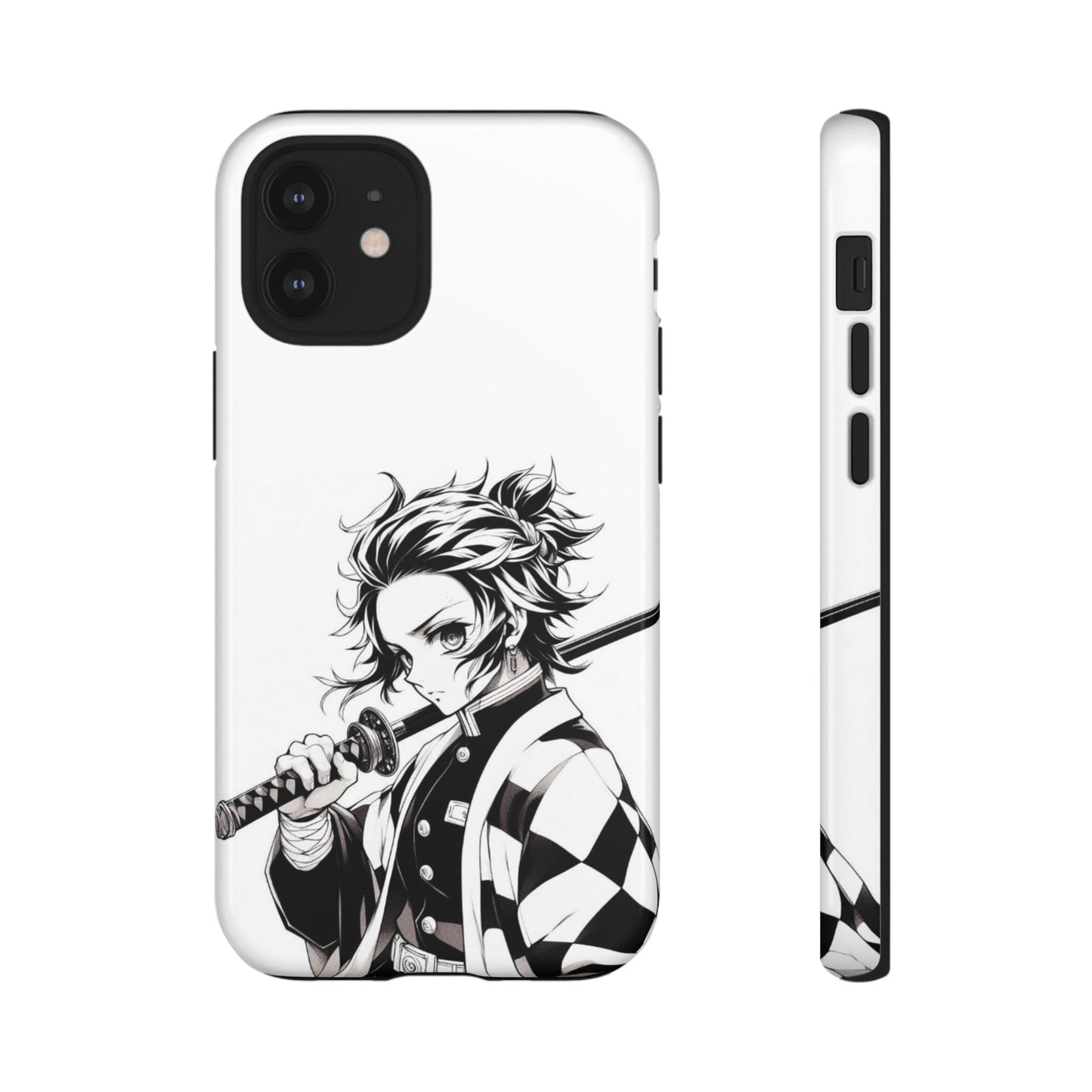 White Kamado Tanjiro Phone Case