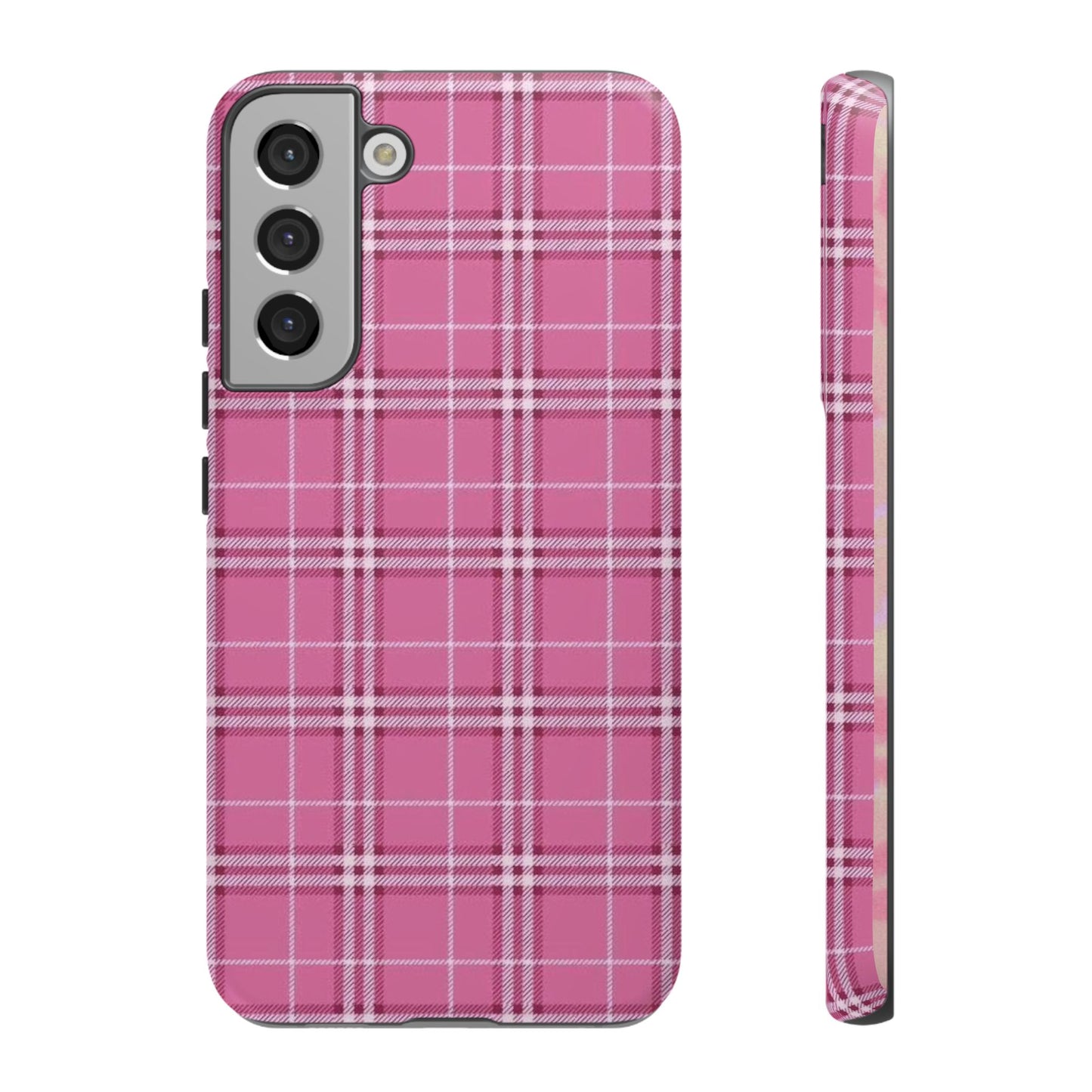 Pink Flannel iPhone Case