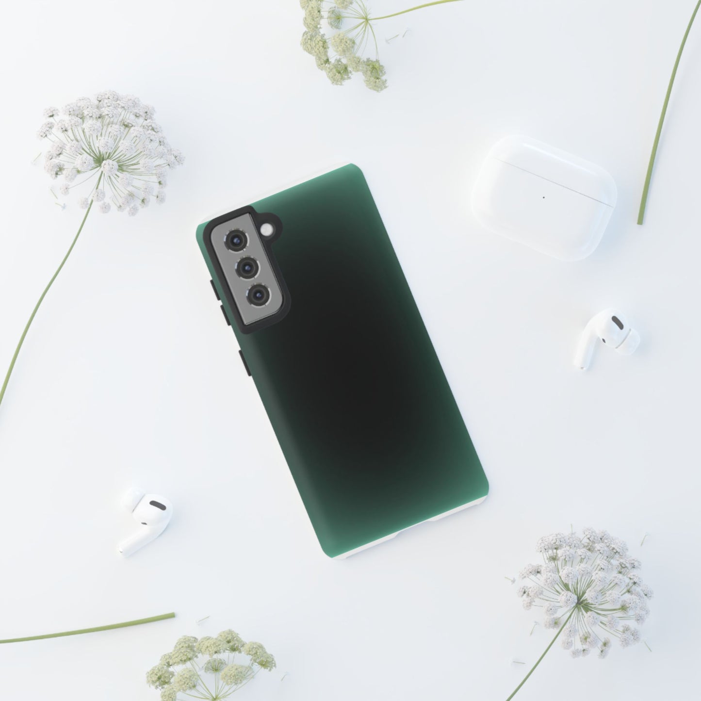 Midnight Green Aura Phone Case