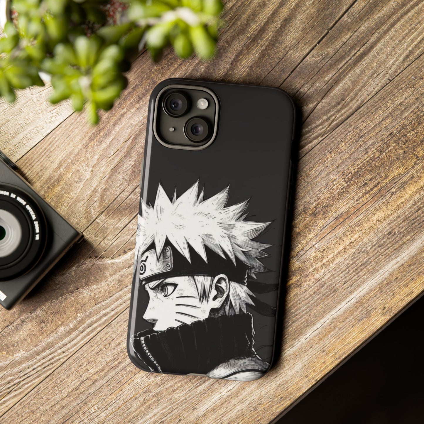 Black Naruto Clipart Phone Case