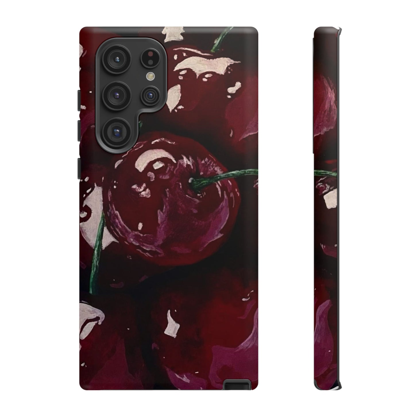 Cherry Painting iPhone Case