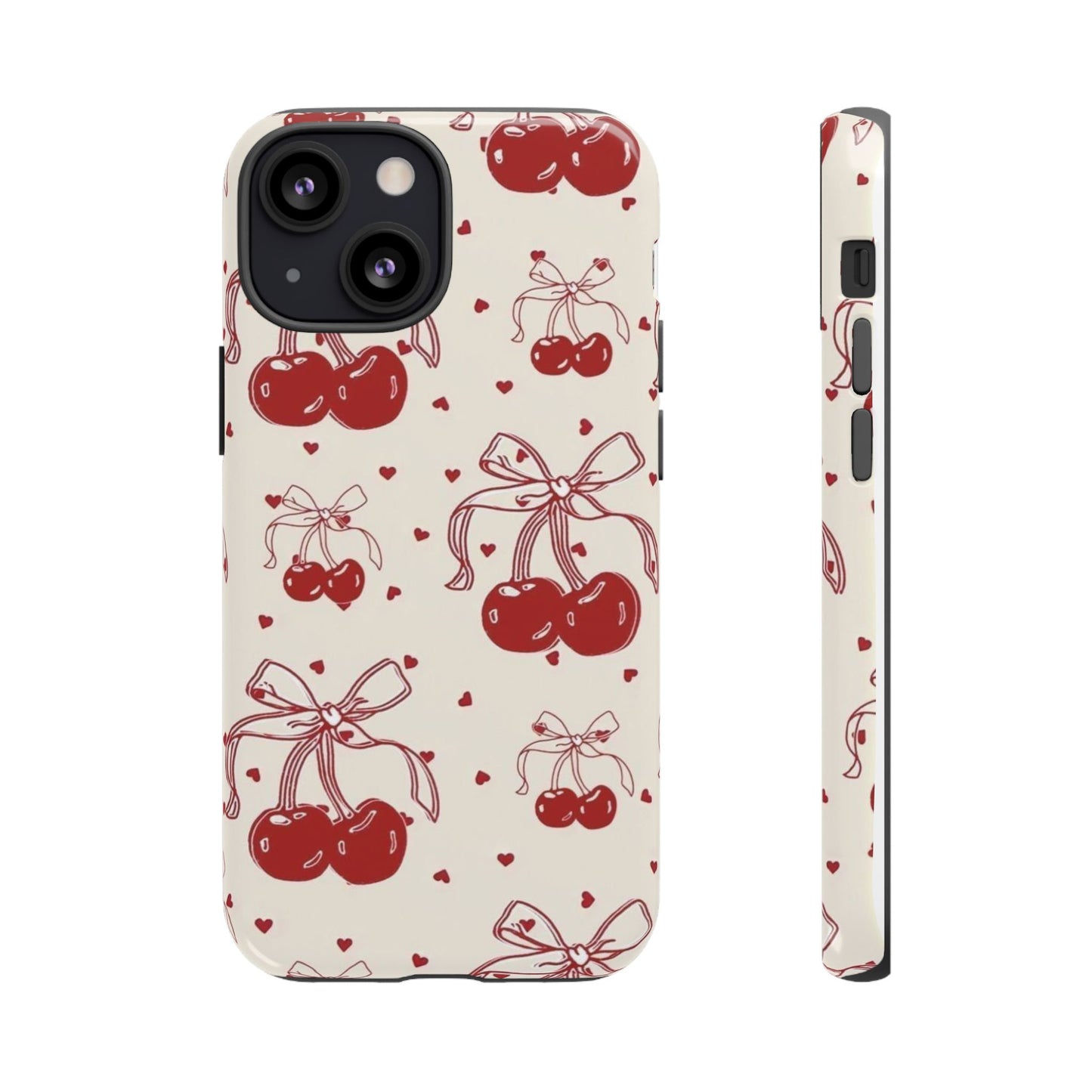 Cherry Bows iPhone Case