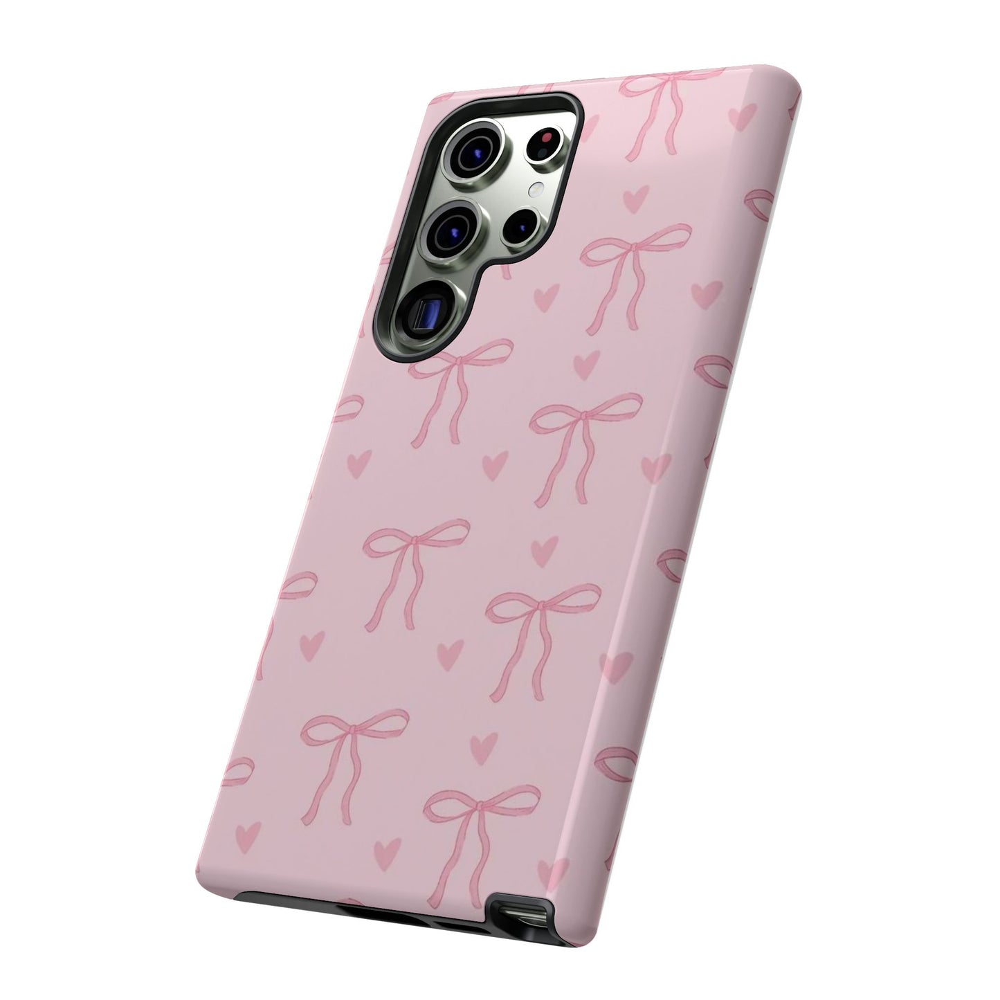 Bows and Hearts iPhone Case