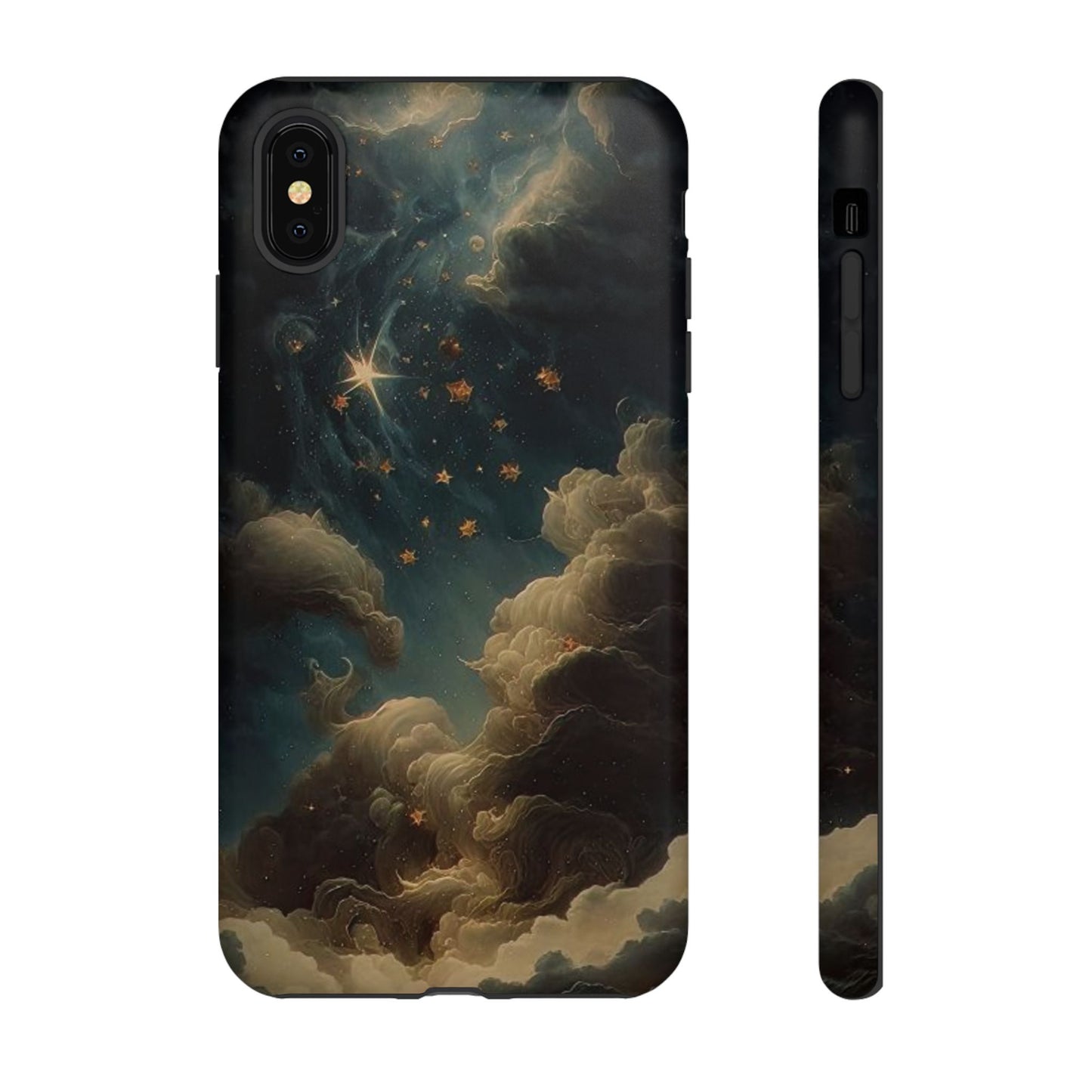 Cloudy Stars iPhone Case