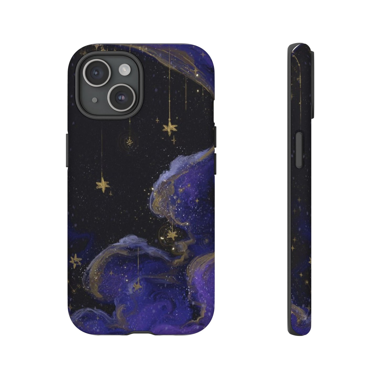 Cloudy Stars iPhone Case