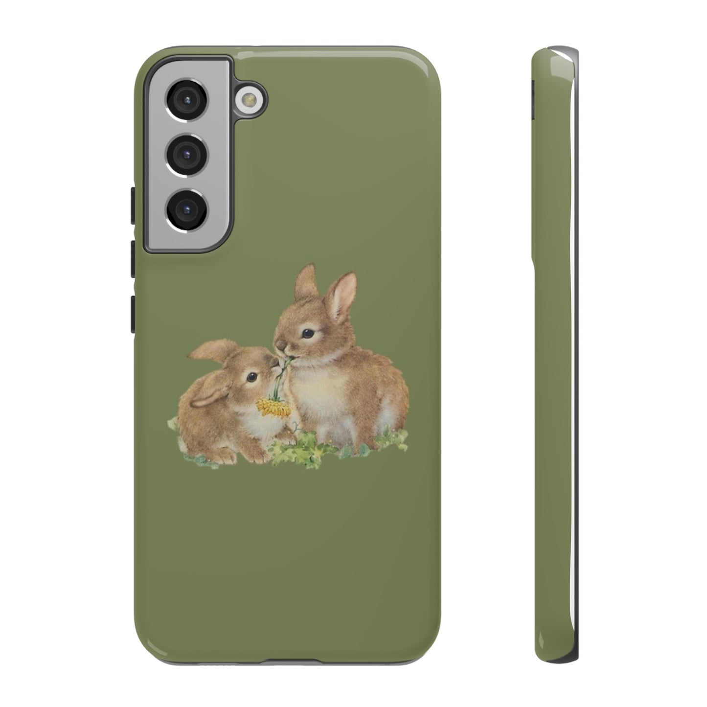 Olive Bunnies Phone Cases