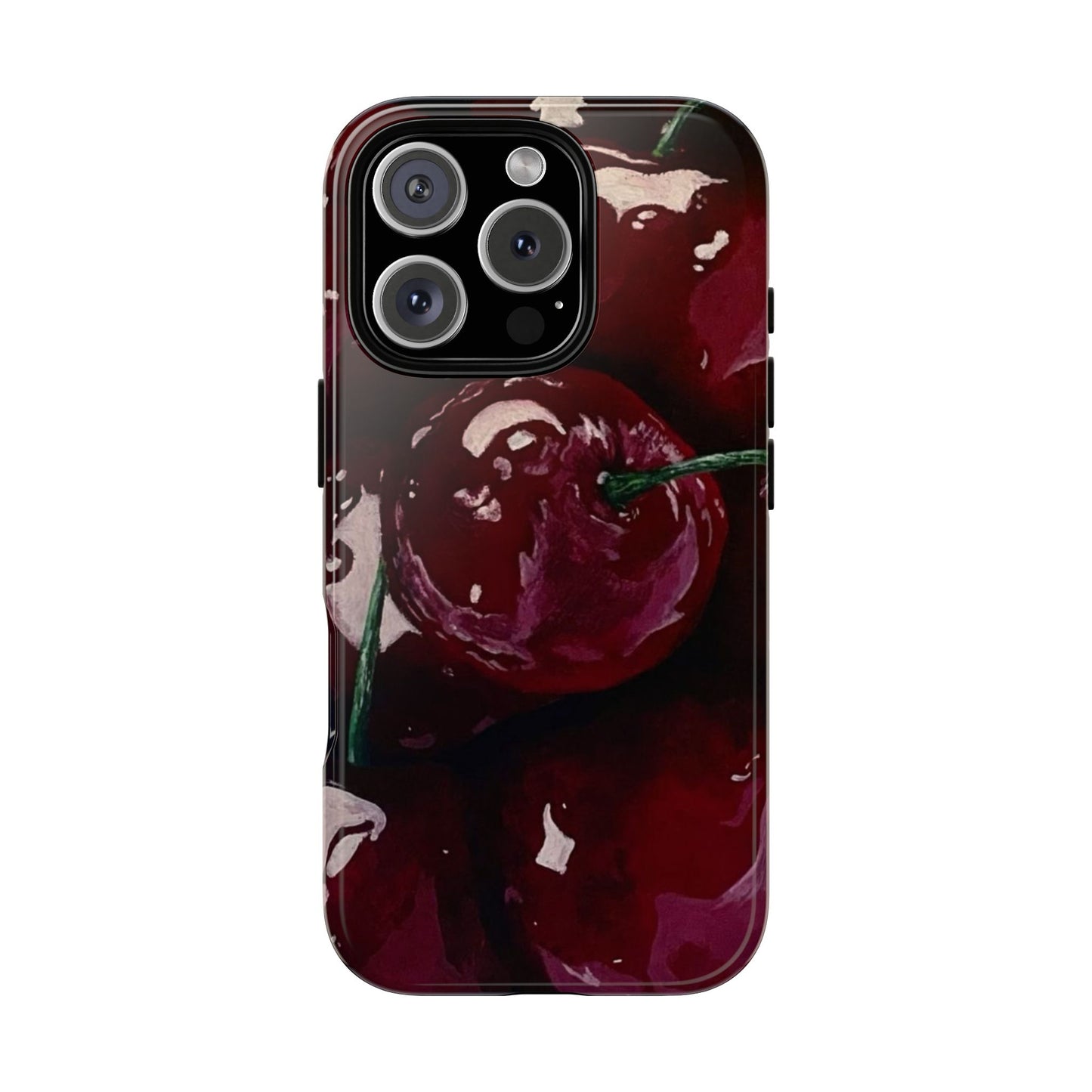 Cherry Painting iPhone Case